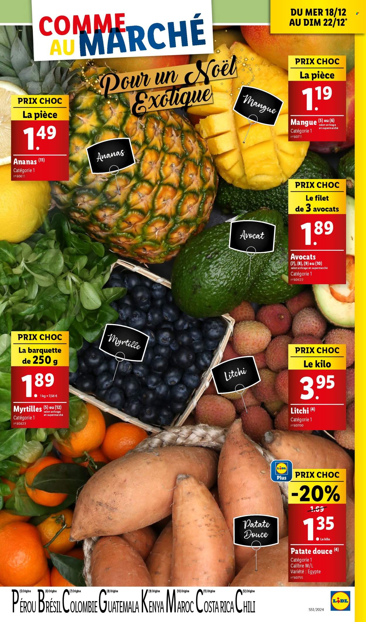 Catalogue Lidl - 18/12/2024 - 24/12/2024. Page 1