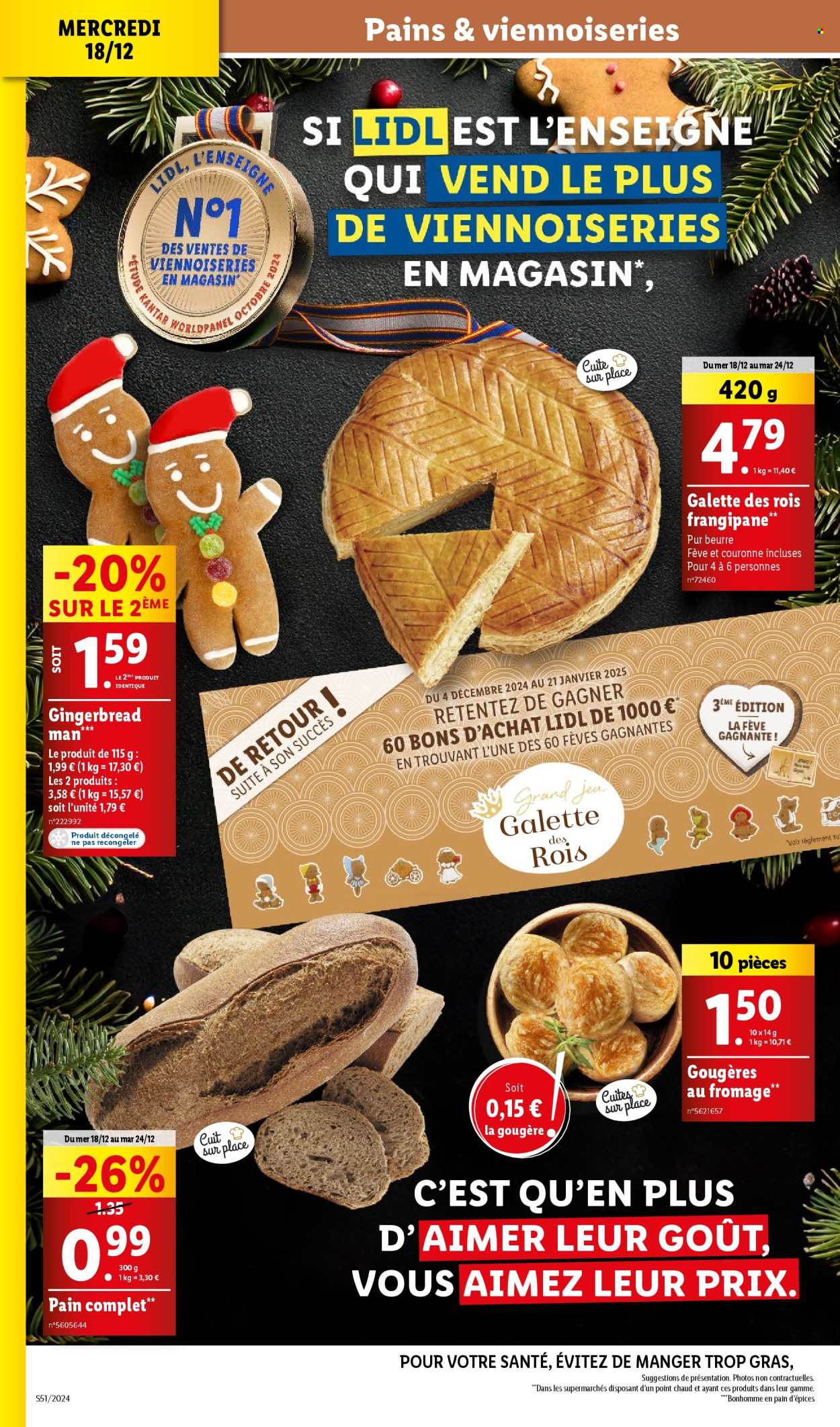 Catalogue Lidl - 18/12/2024 - 24/12/2024. Page 1