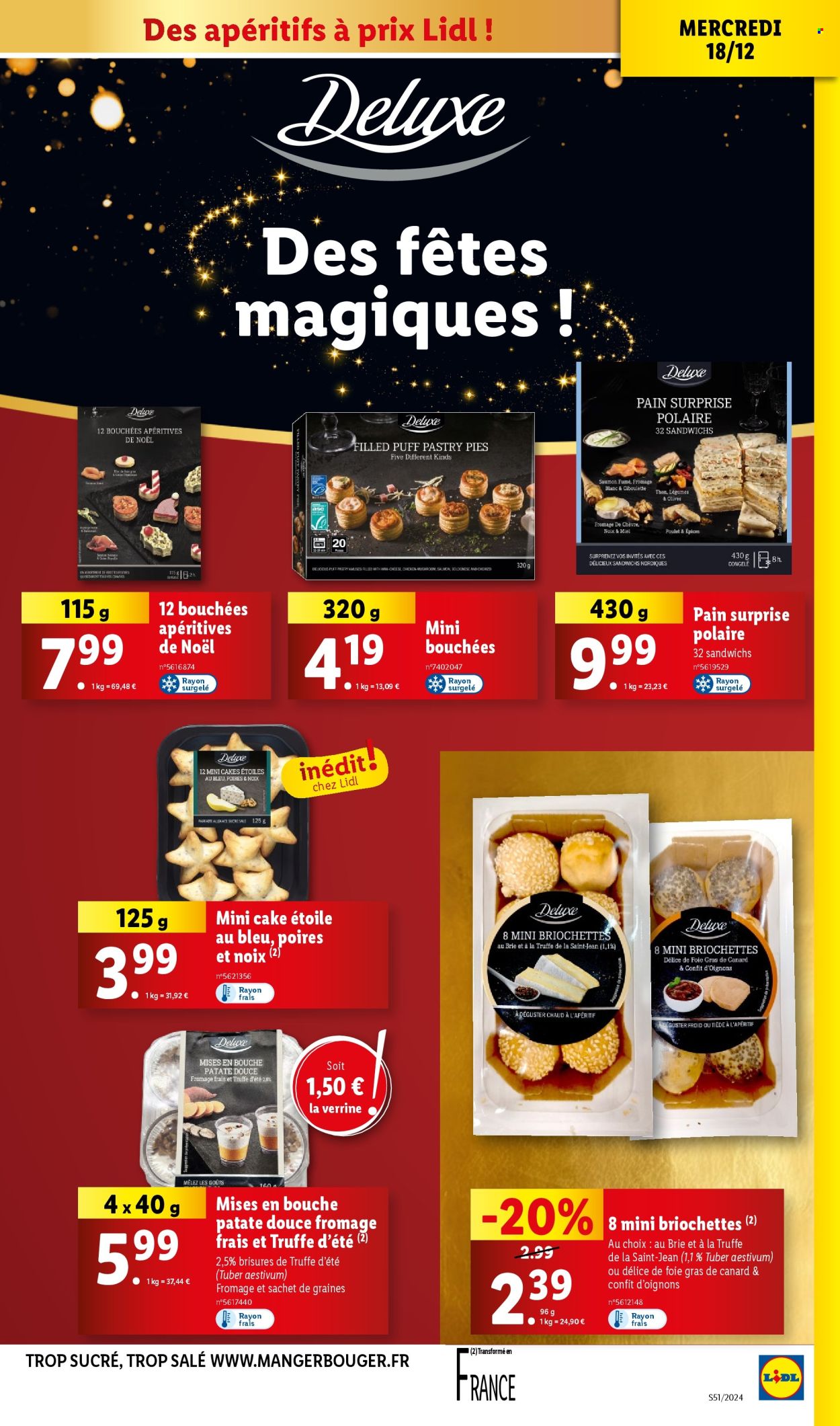 Catalogue Lidl - 18/12/2024 - 24/12/2024. Page 1