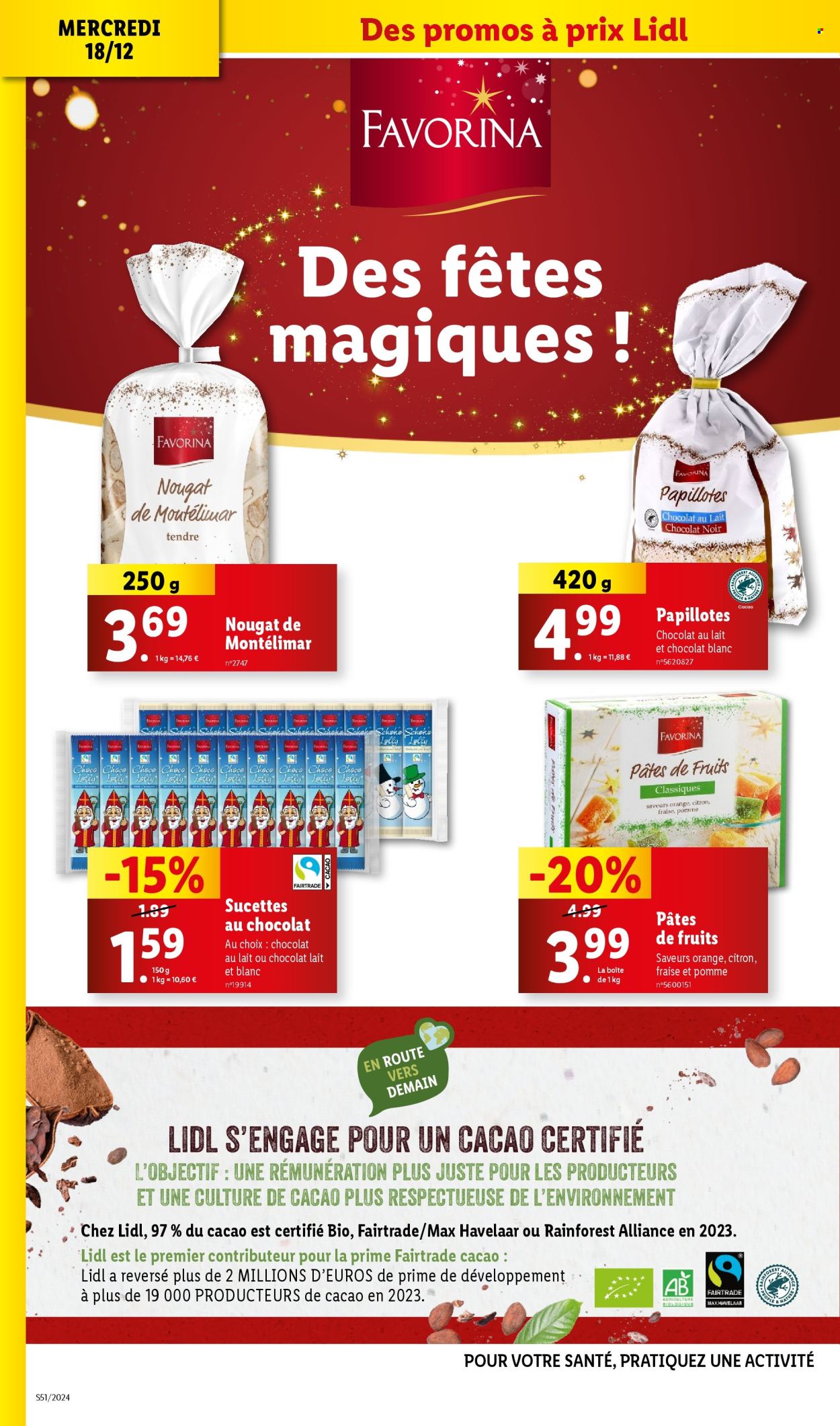 Catalogue Lidl - 18/12/2024 - 24/12/2024. Page 1