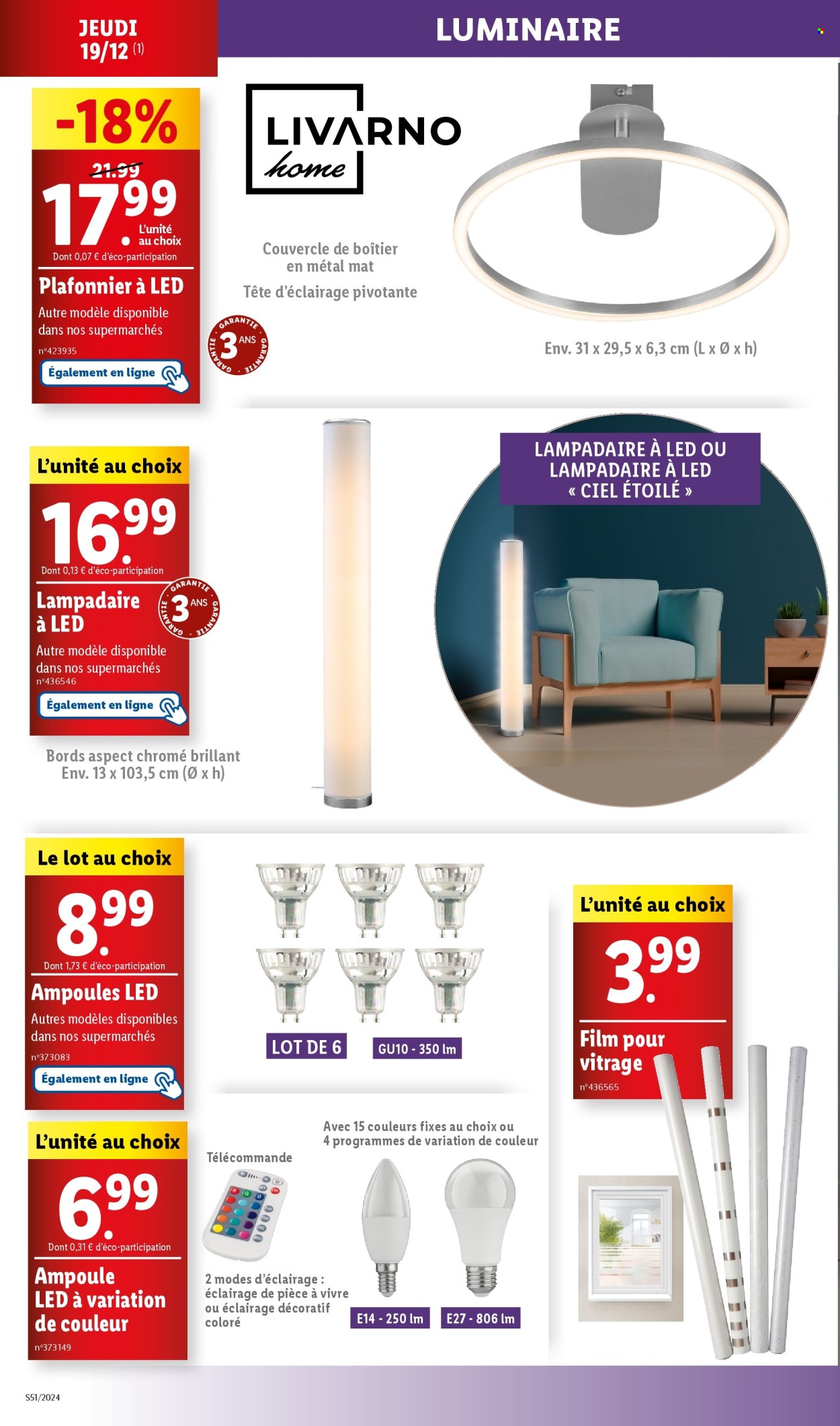 Catalogue Lidl - 18/12/2024 - 24/12/2024. Page 1