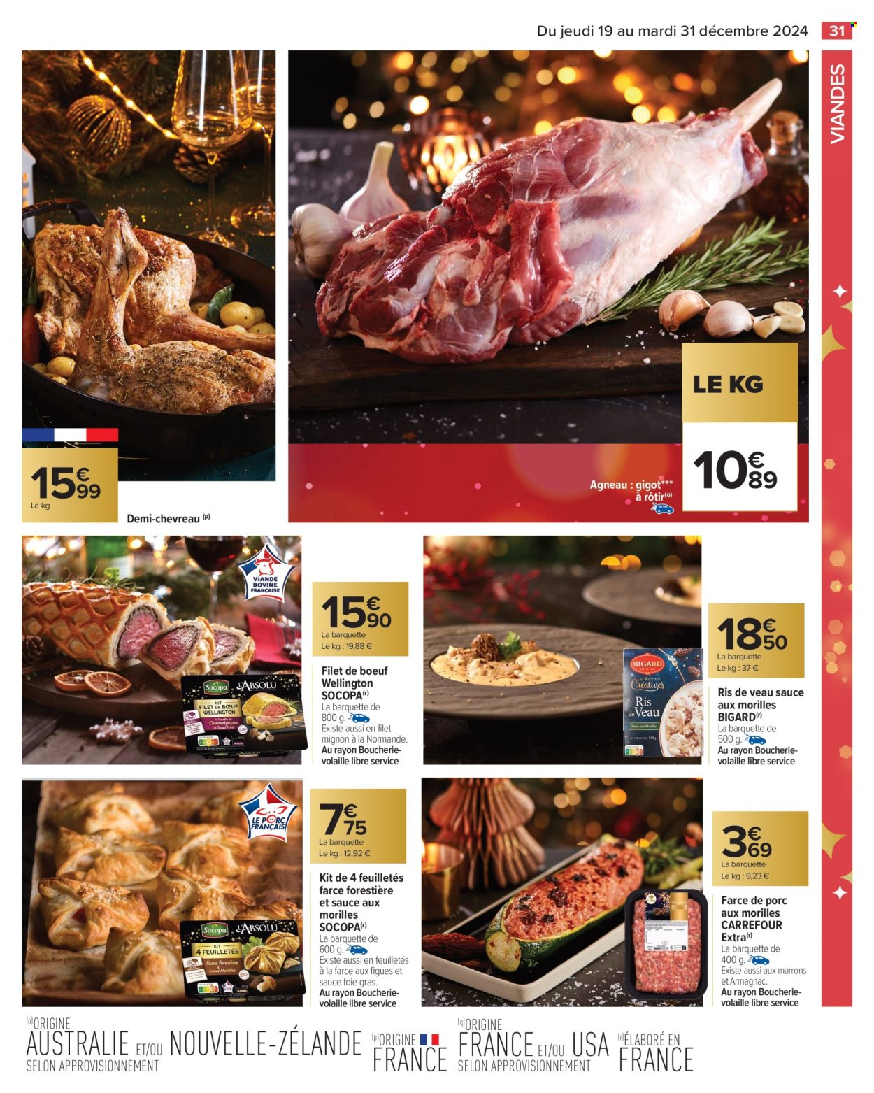 Catalogue Carrefour Hypermarchés - 19/12/2024 - 31/12/2024. Page 1