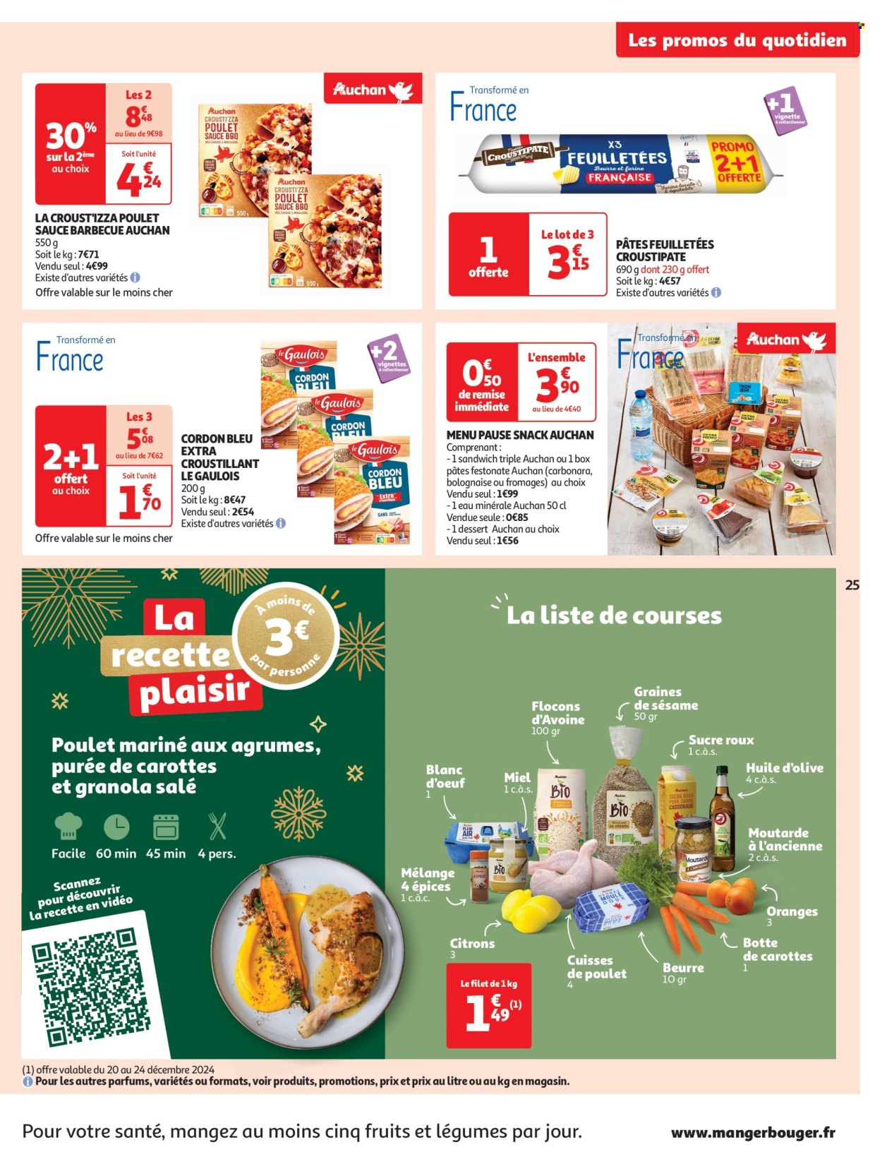 Catalogue Auchan - 17/12/2024 - 24/12/2024. Page 1