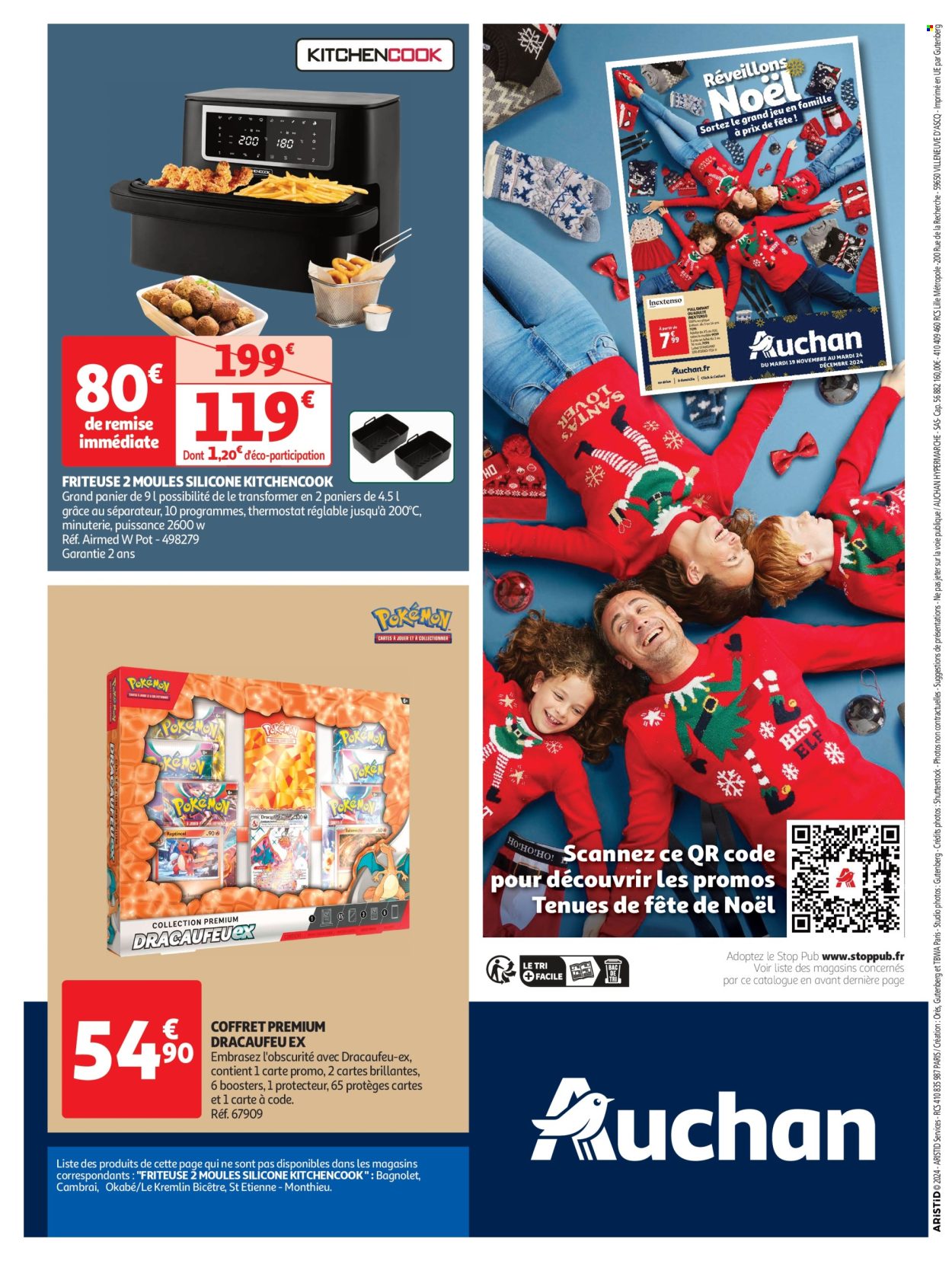 Catalogue Auchan - 17/12/2024 - 24/12/2024. Page 1