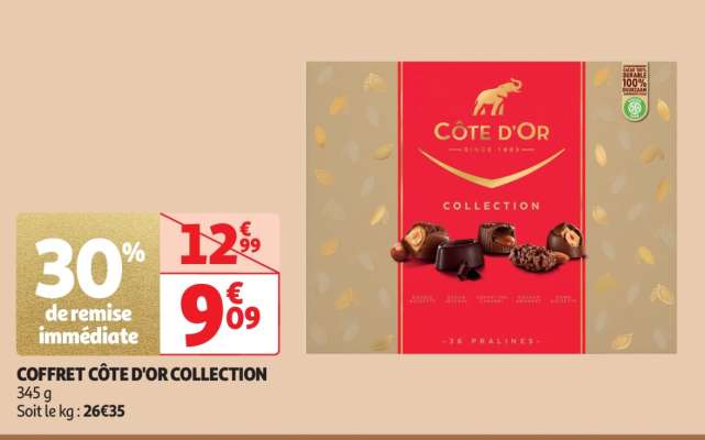 Coffret Côte D'or Collection - 345 g