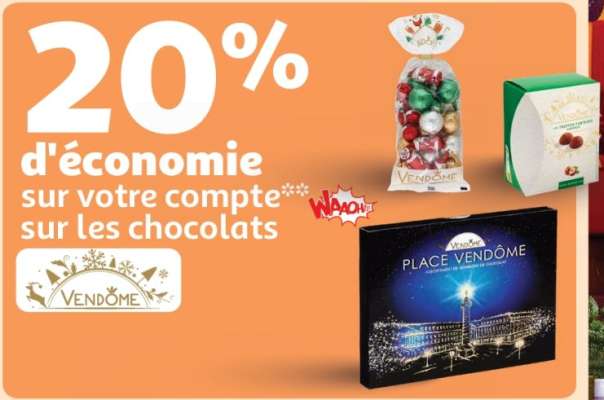 20% D'économie Sur Les Chocolats Vendôme