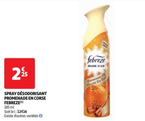 Spray Désodorisant Promenade En Corse Febreze - 185 ml