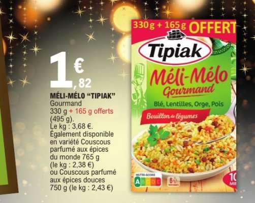 MÉLI-MÉLO "TIPIAK" Gourmand