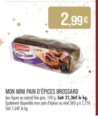 MON MINI PAIN D’ÉPICES BROSSARD