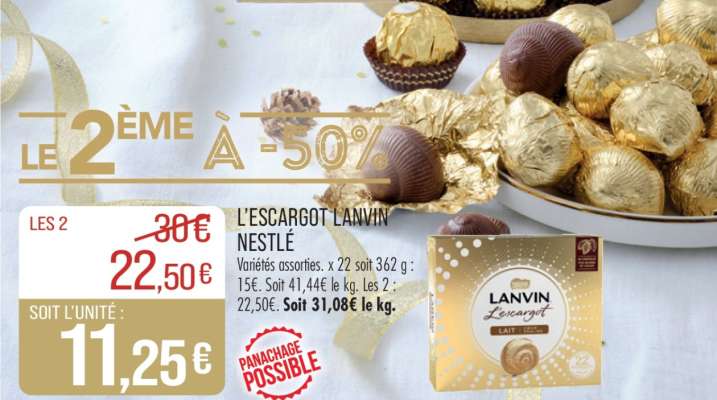 L'Escargot Lanvin "Nestlé"