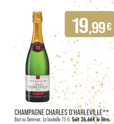 CHAMPAGNE CHARLES D'HARLEVILLE**