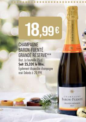 CHAMPAGNE BARON-FUENTÉ GRANDE RÉSERVE