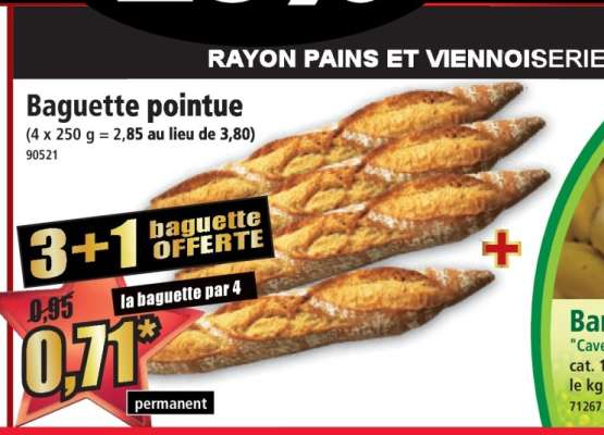 Baguette pointue