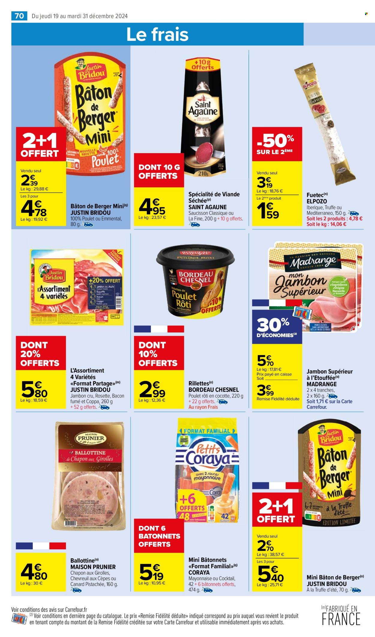 Catalogue Carrefour Market - 17/12/2024 - 31/12/2024. Page 1