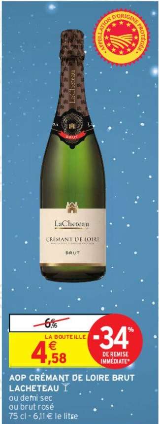 LACHETEAU AOP CRÉMANT DE LOIRE BRUT