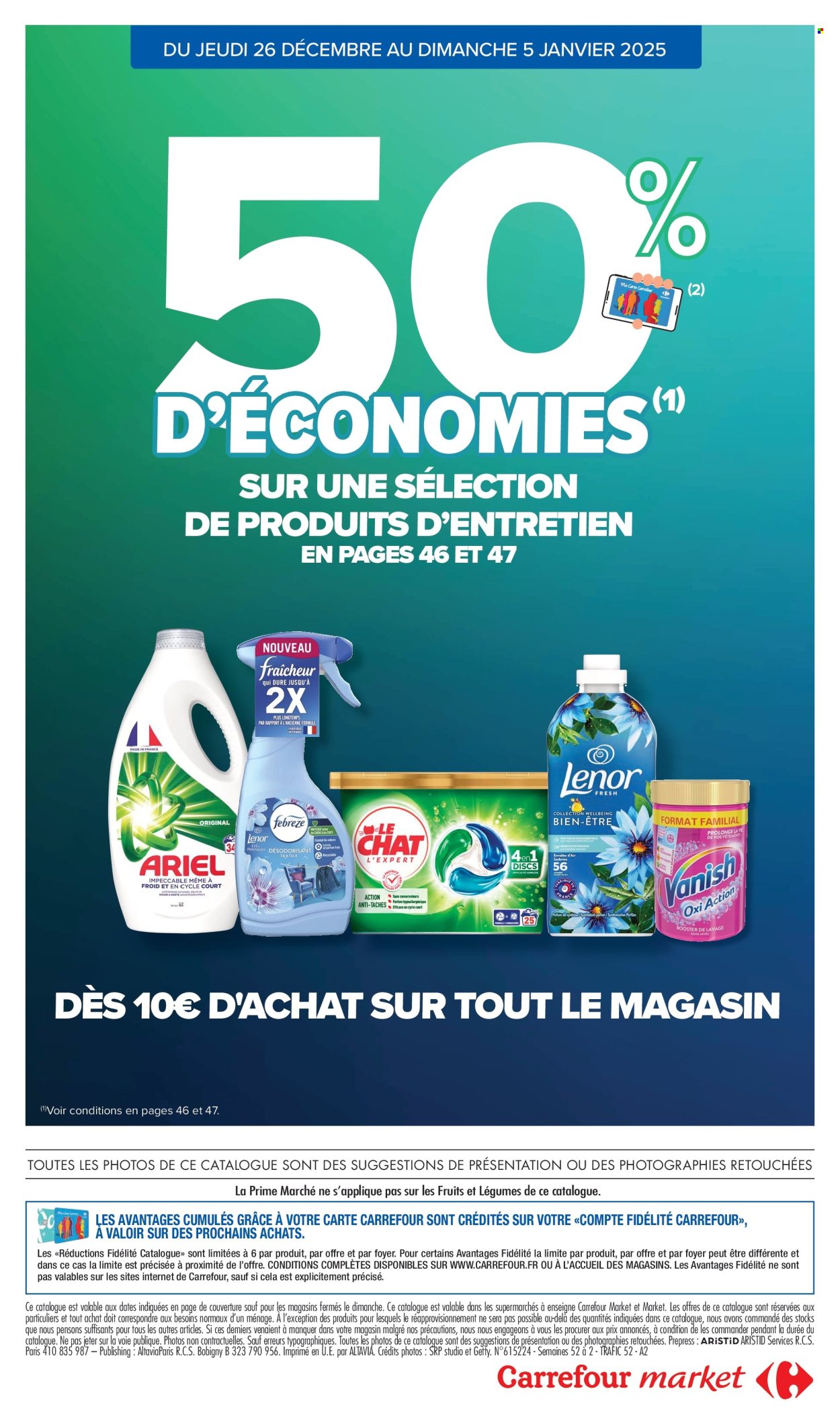 Catalogue Carrefour Market - 26/12/2024 - 05/01/2025. Page 1