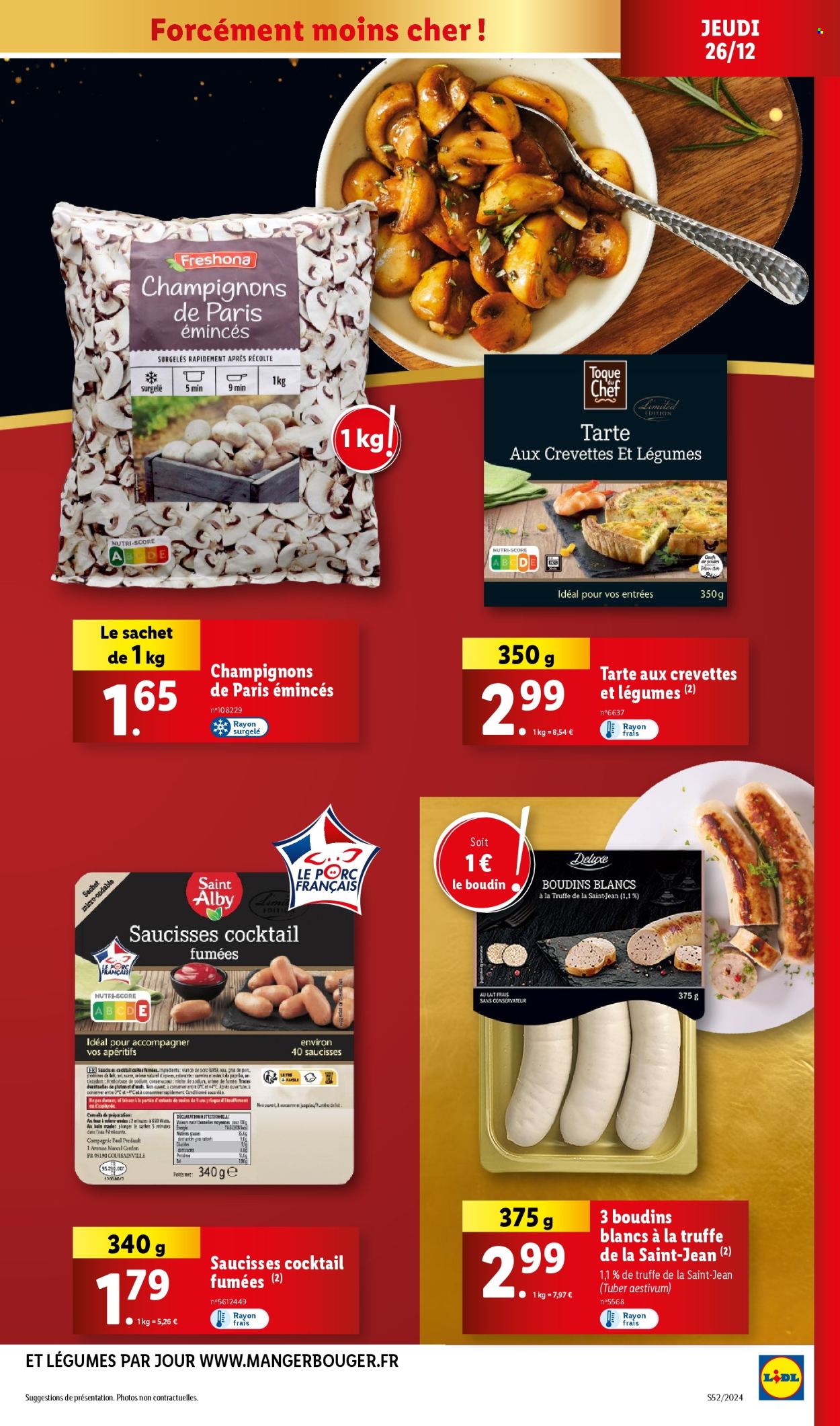 Catalogue Lidl - 26/12/2024 - 31/12/2024. Page 1