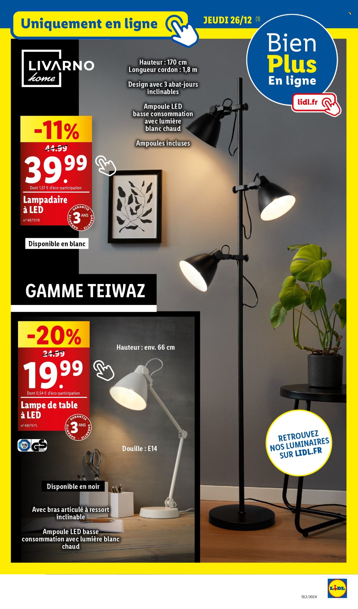 Catalogue Lidl - 26/12/2024 - 31/12/2024. Page 1