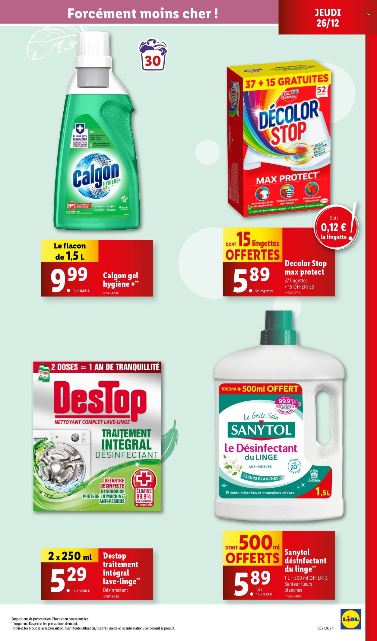 Catalogue Lidl - 26/12/2024 - 31/12/2024. Page 1