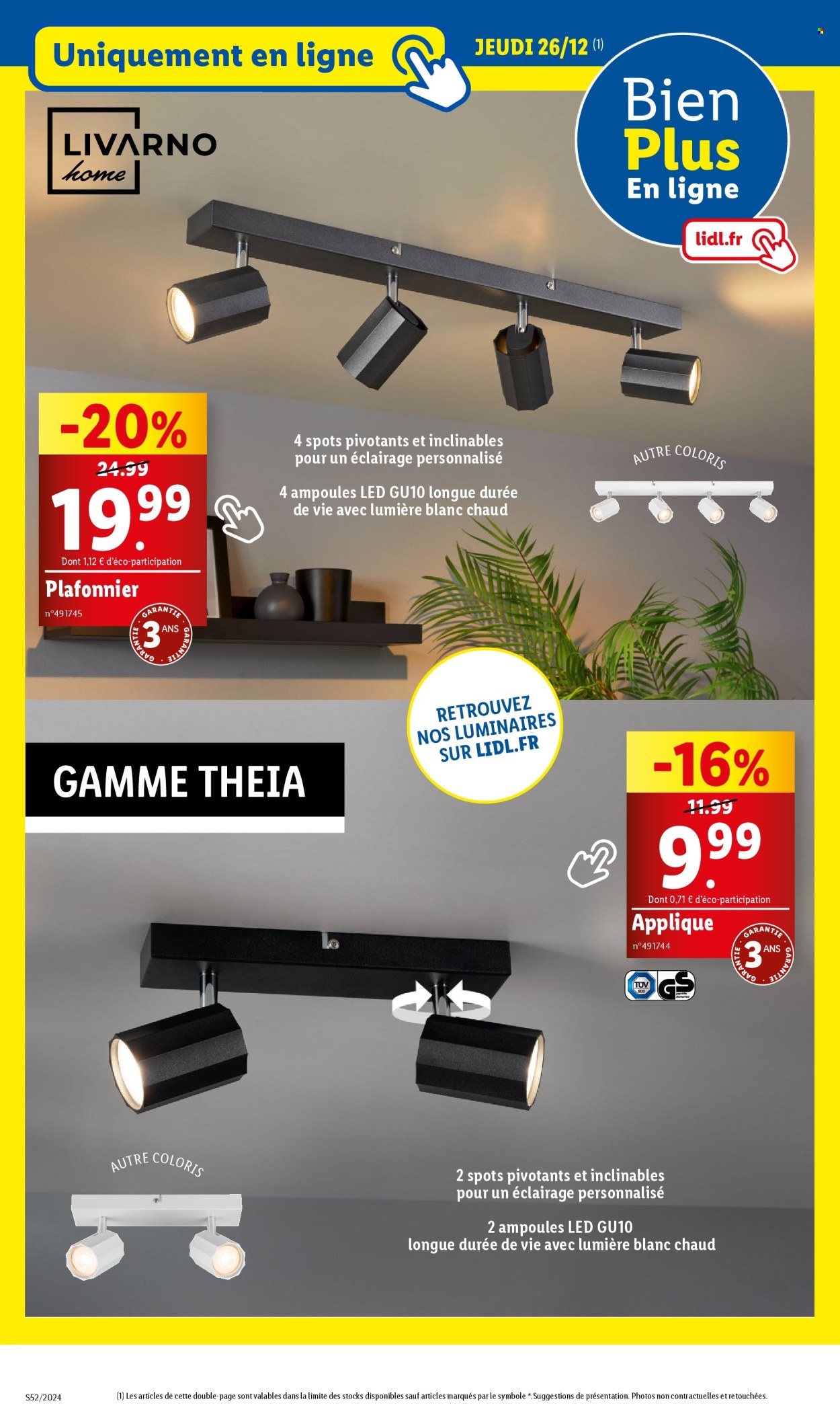 Catalogue Lidl - 26/12/2024 - 31/12/2024. Page 1