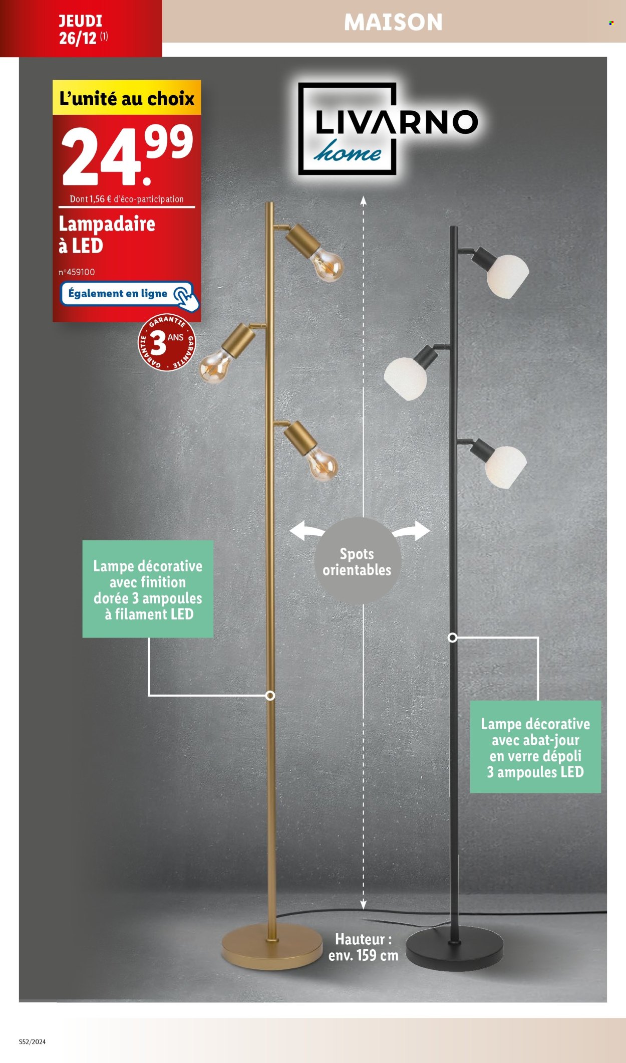 Catalogue Lidl - 26/12/2024 - 31/12/2024. Page 1