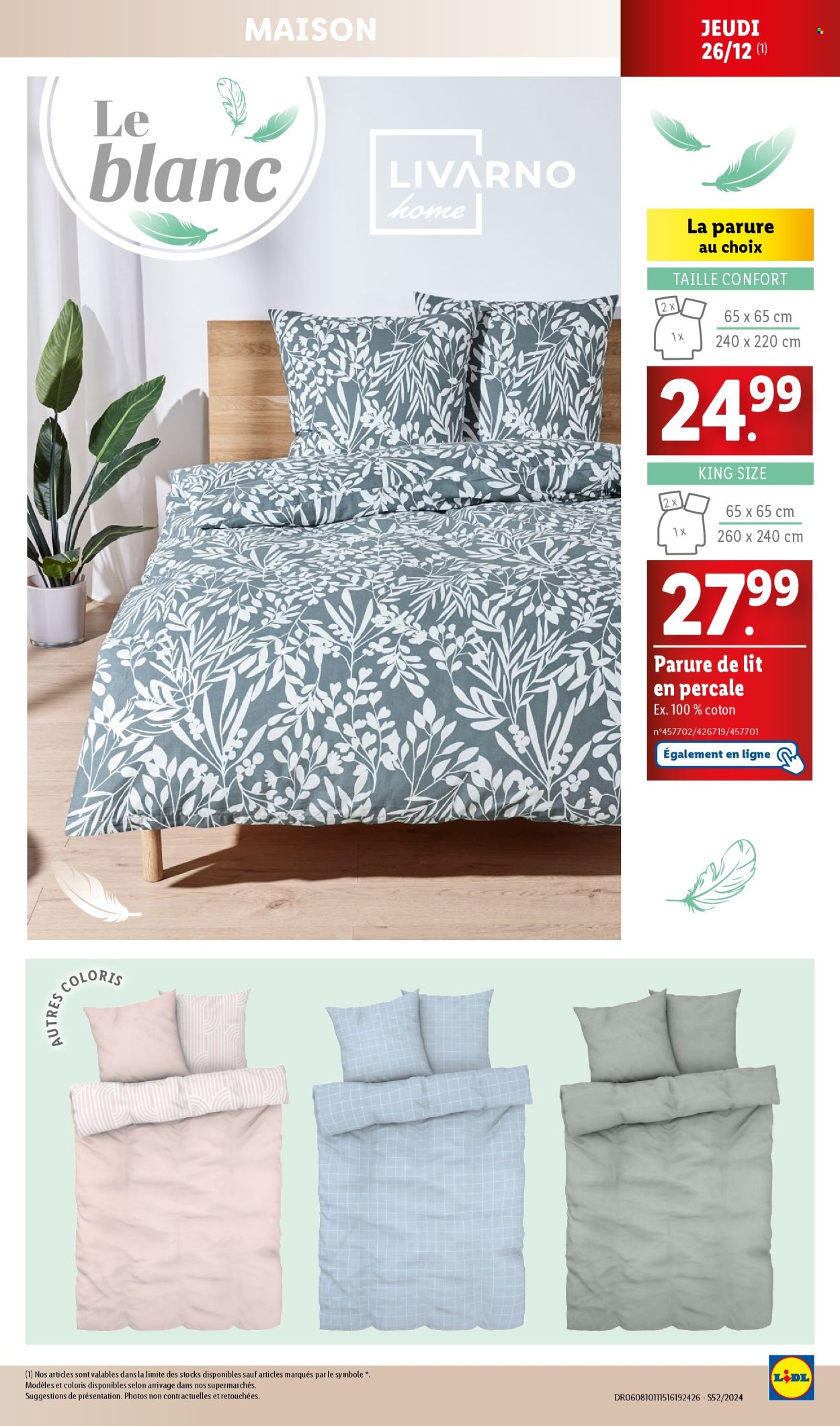 Catalogue Lidl - 26/12/2024 - 31/12/2024. Page 1