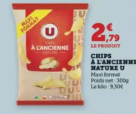 CHIPS À L'ANCIENNE NATURE U