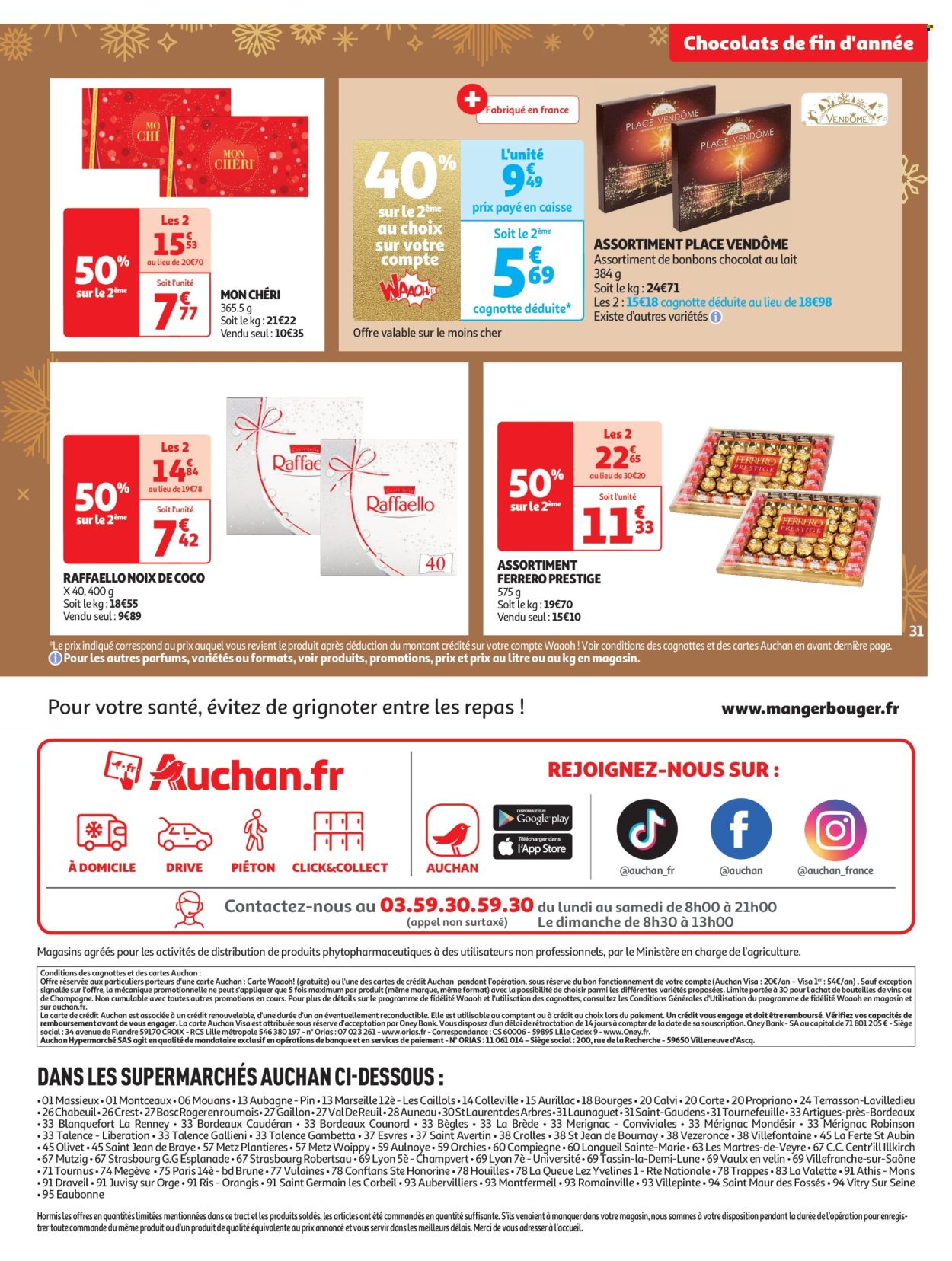 Catalogue Auchan - 26/12/2024 - 31/12/2024. Page 1