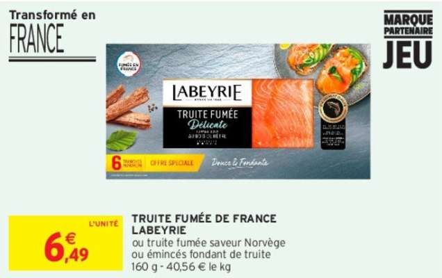 LABEYRIE TRUITE FUMÉE DE FRANCE