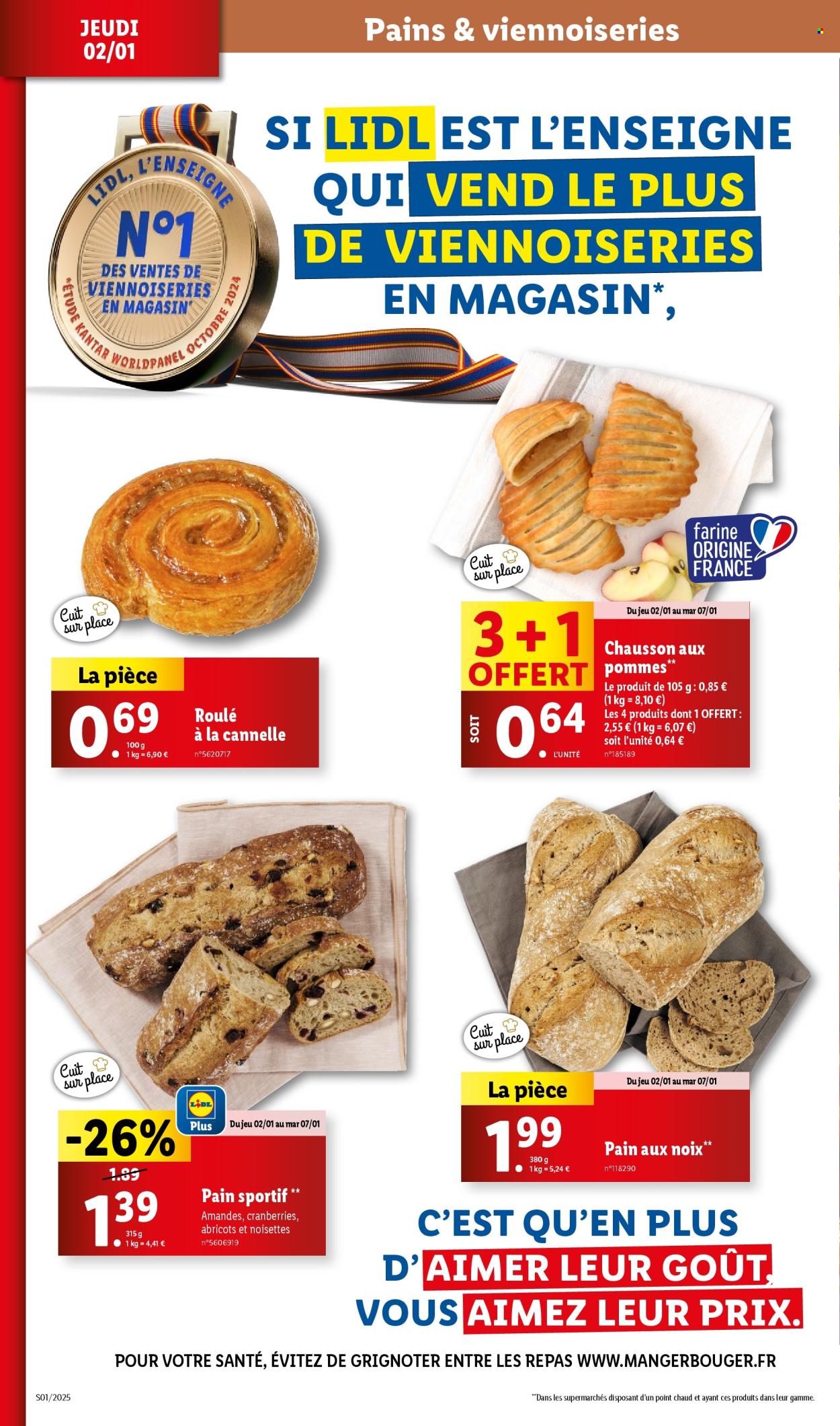 Catalogue Lidl - 02/01/2025 - 07/01/2025. Page 1