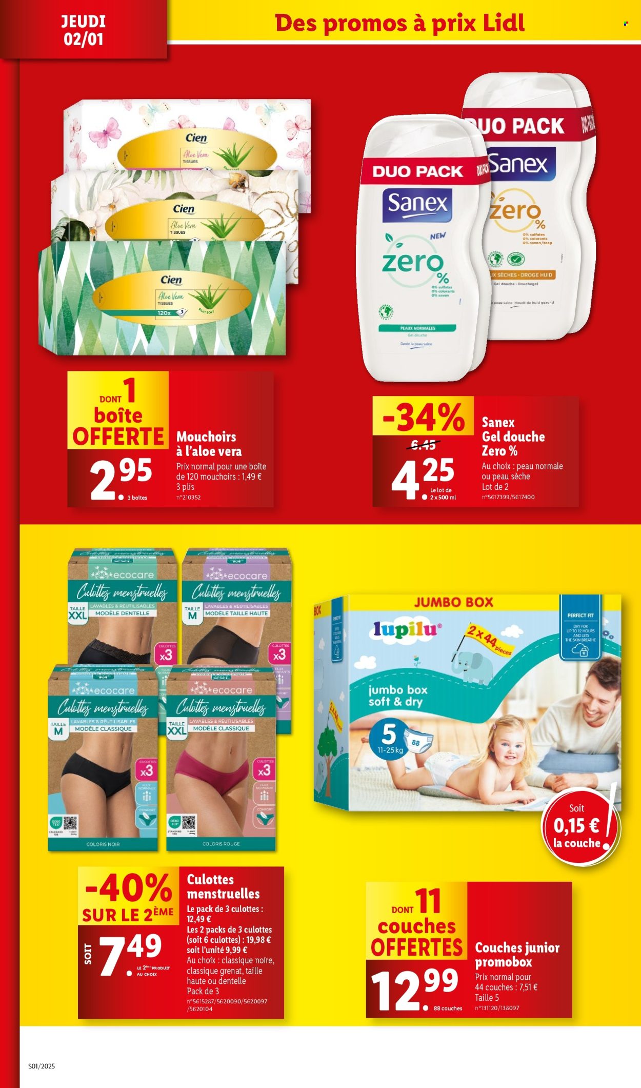 Catalogue Lidl - 02/01/2025 - 07/01/2025. Page 1