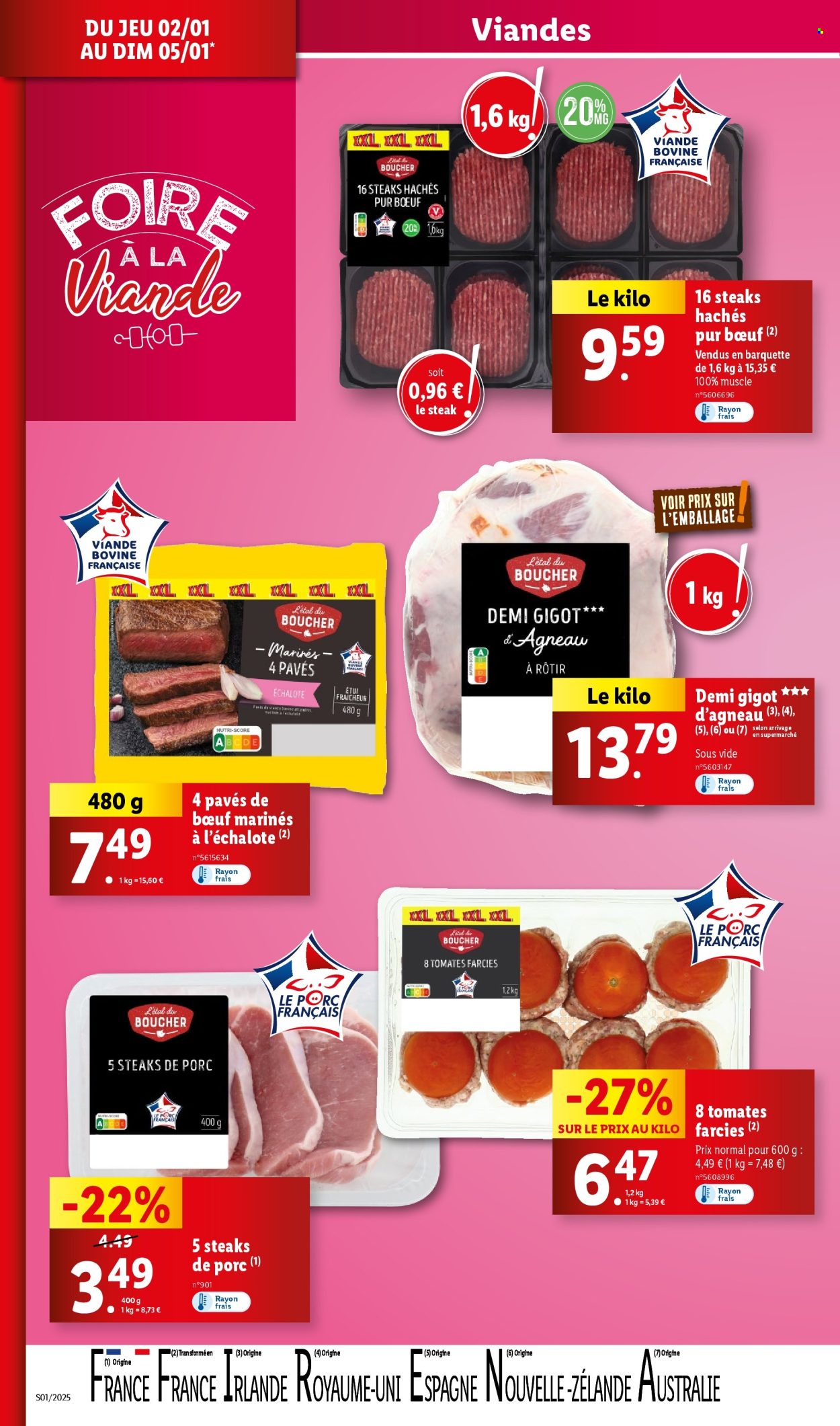 Catalogue Lidl - 02/01/2025 - 07/01/2025. Page 1