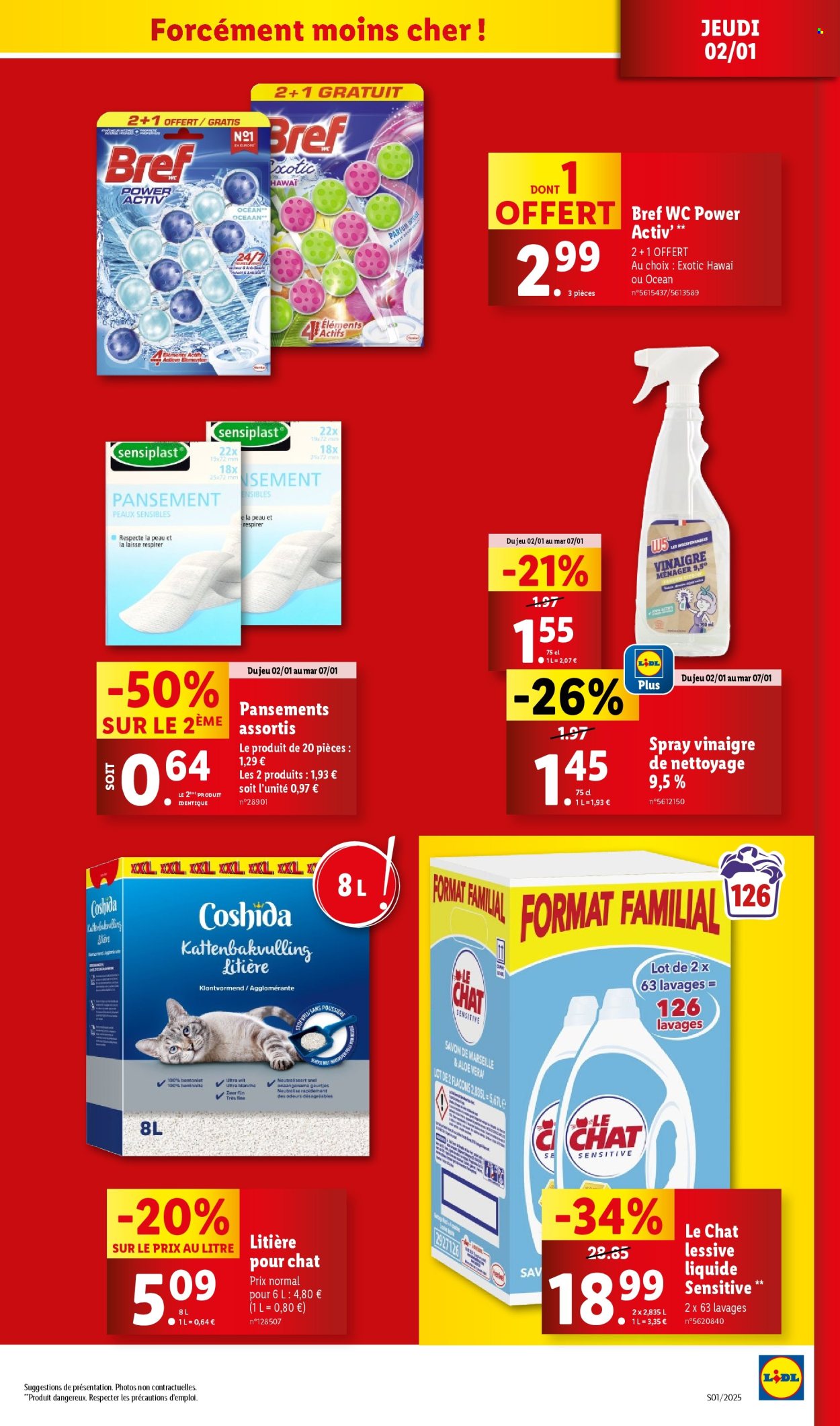 Catalogue Lidl - 02/01/2025 - 07/01/2025. Page 1