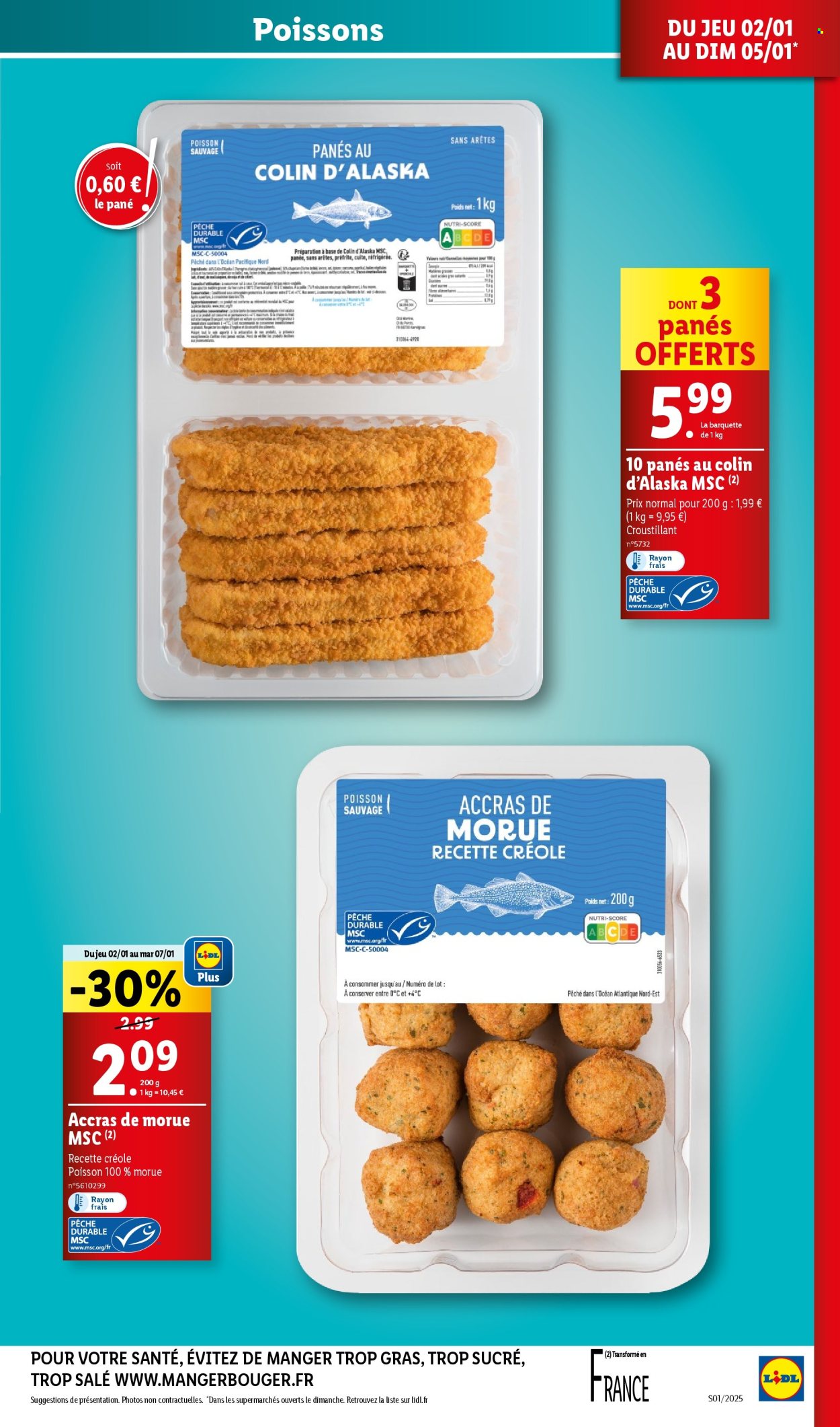 Catalogue Lidl - 02/01/2025 - 07/01/2025. Page 1