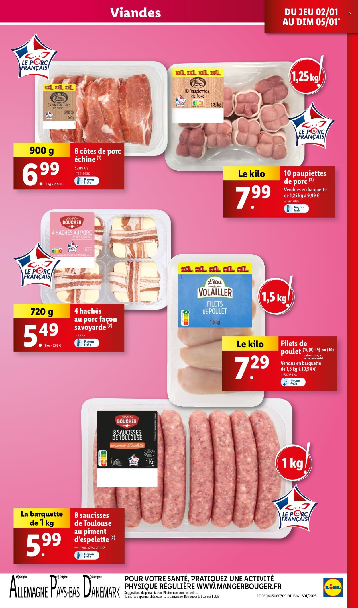 Catalogue Lidl - 02/01/2025 - 07/01/2025. Page 1