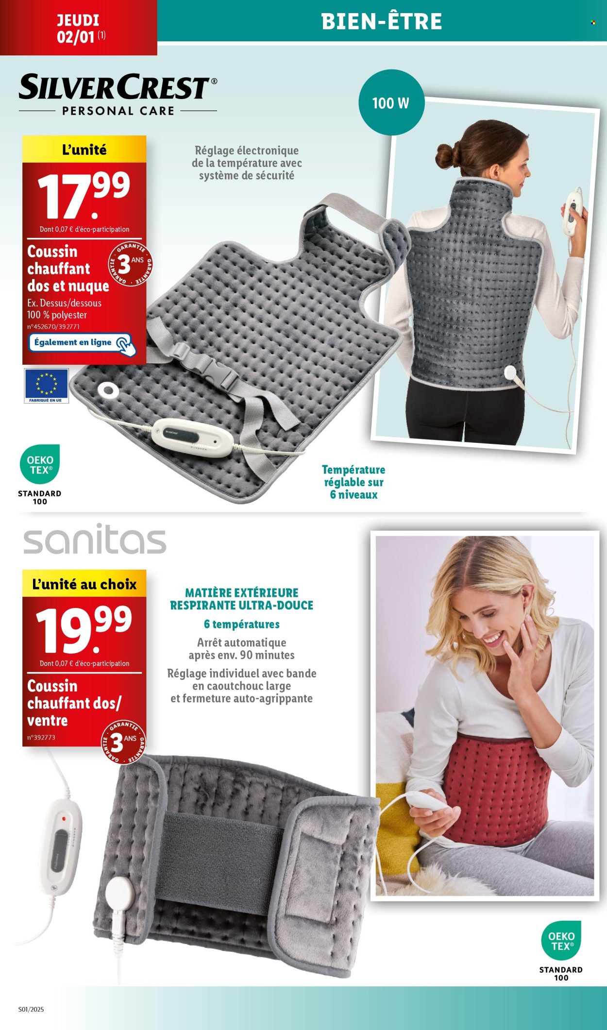 Catalogue Lidl - 02/01/2025 - 07/01/2025. Page 1