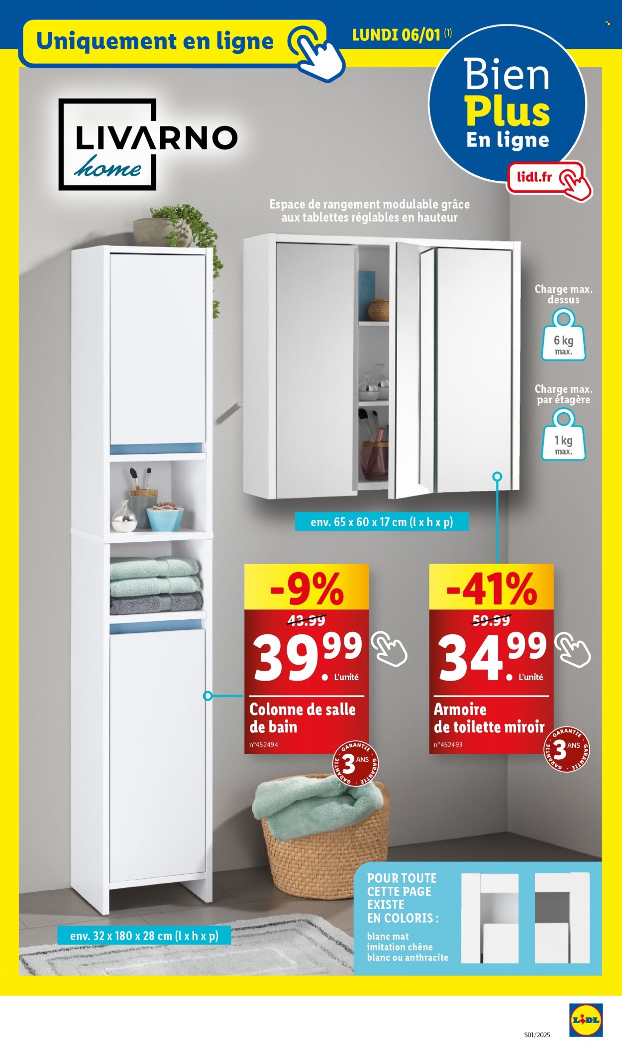 Catalogue Lidl - 02/01/2025 - 07/01/2025. Page 1