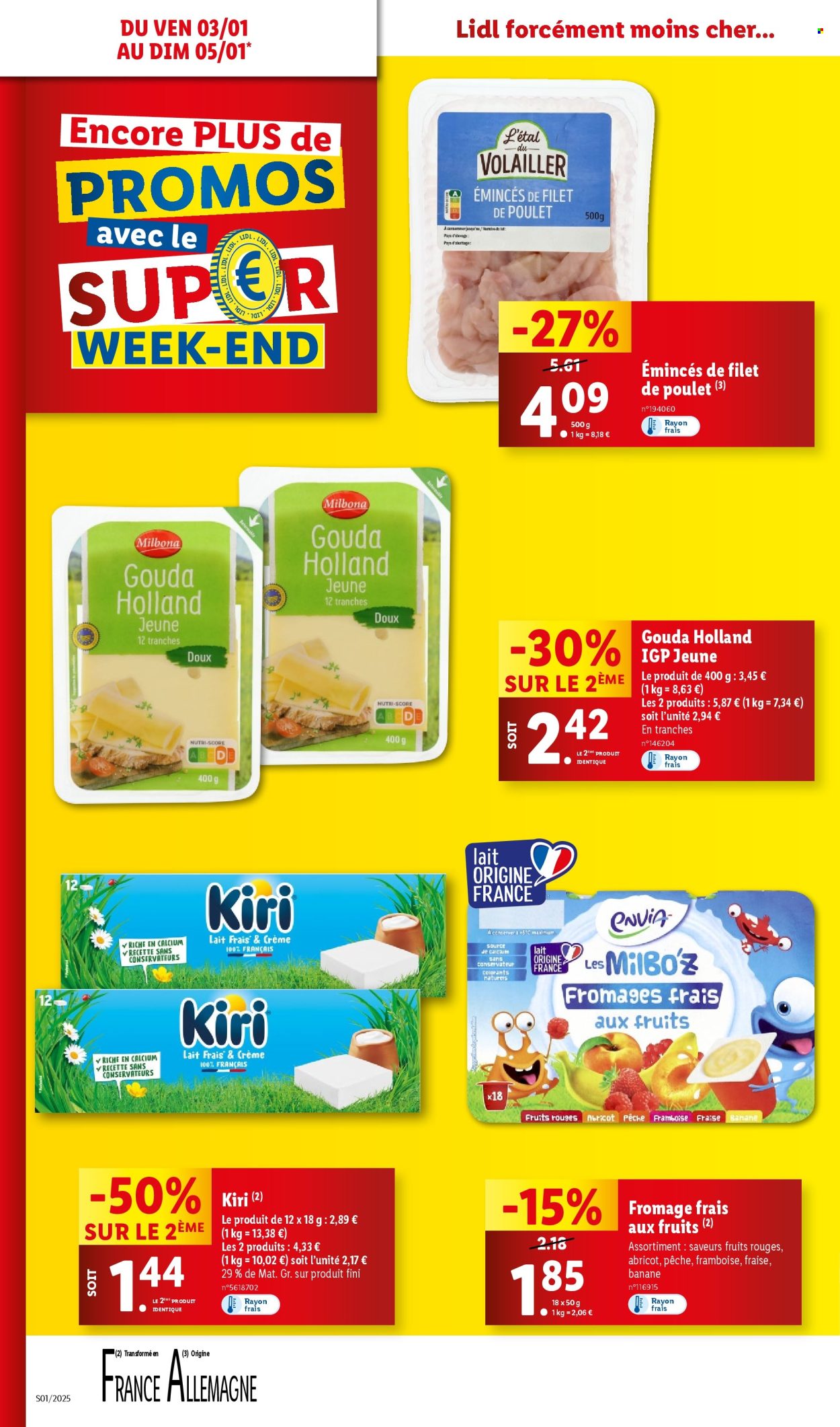 Catalogue Lidl - 02/01/2025 - 07/01/2025. Page 1