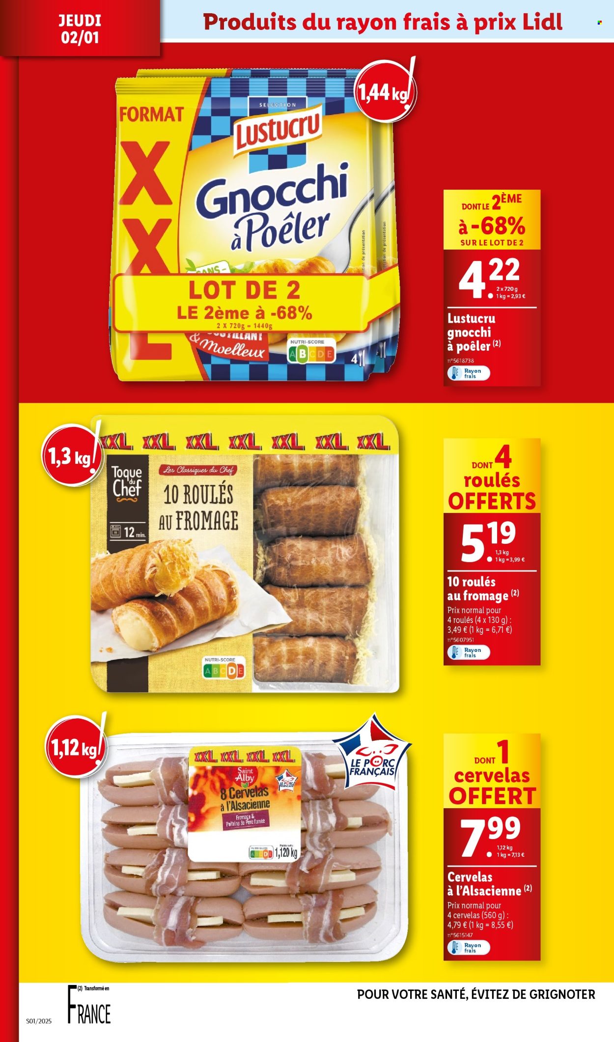 Catalogue Lidl - 02/01/2025 - 07/01/2025. Page 1