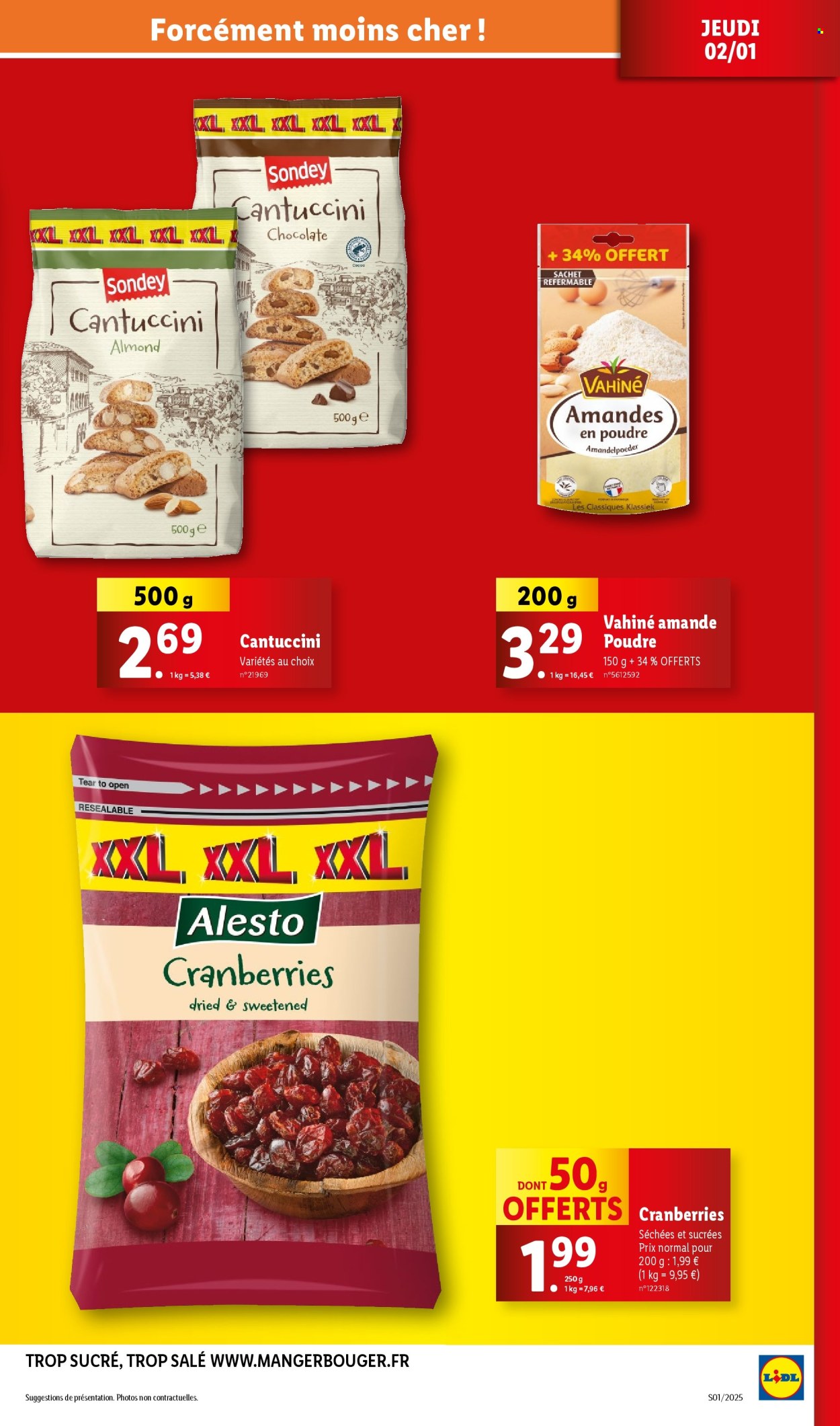 Catalogue Lidl - 02/01/2025 - 07/01/2025. Page 1