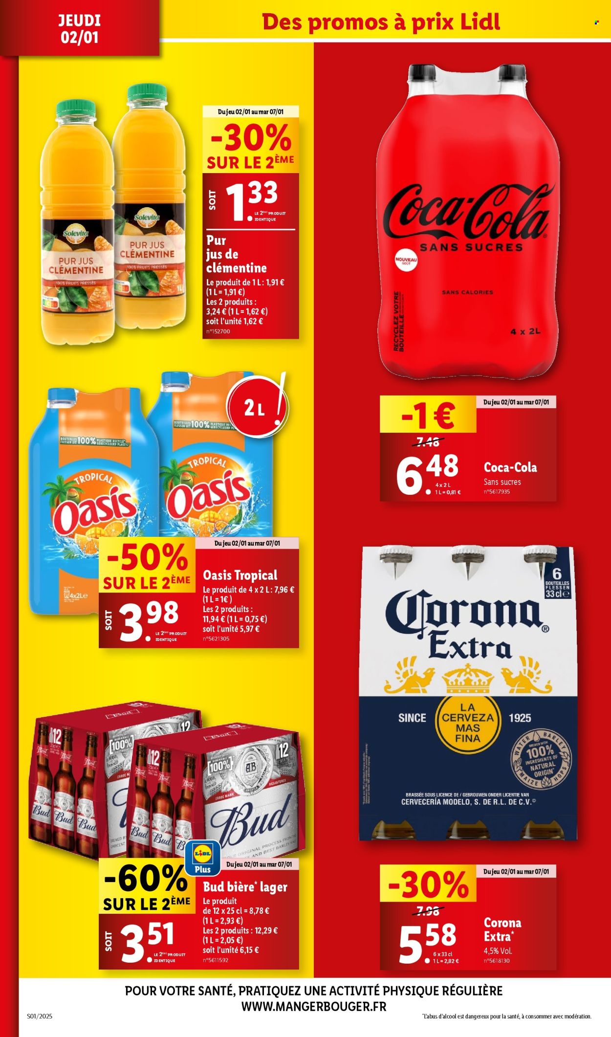 Catalogue Lidl - 02/01/2025 - 07/01/2025. Page 1