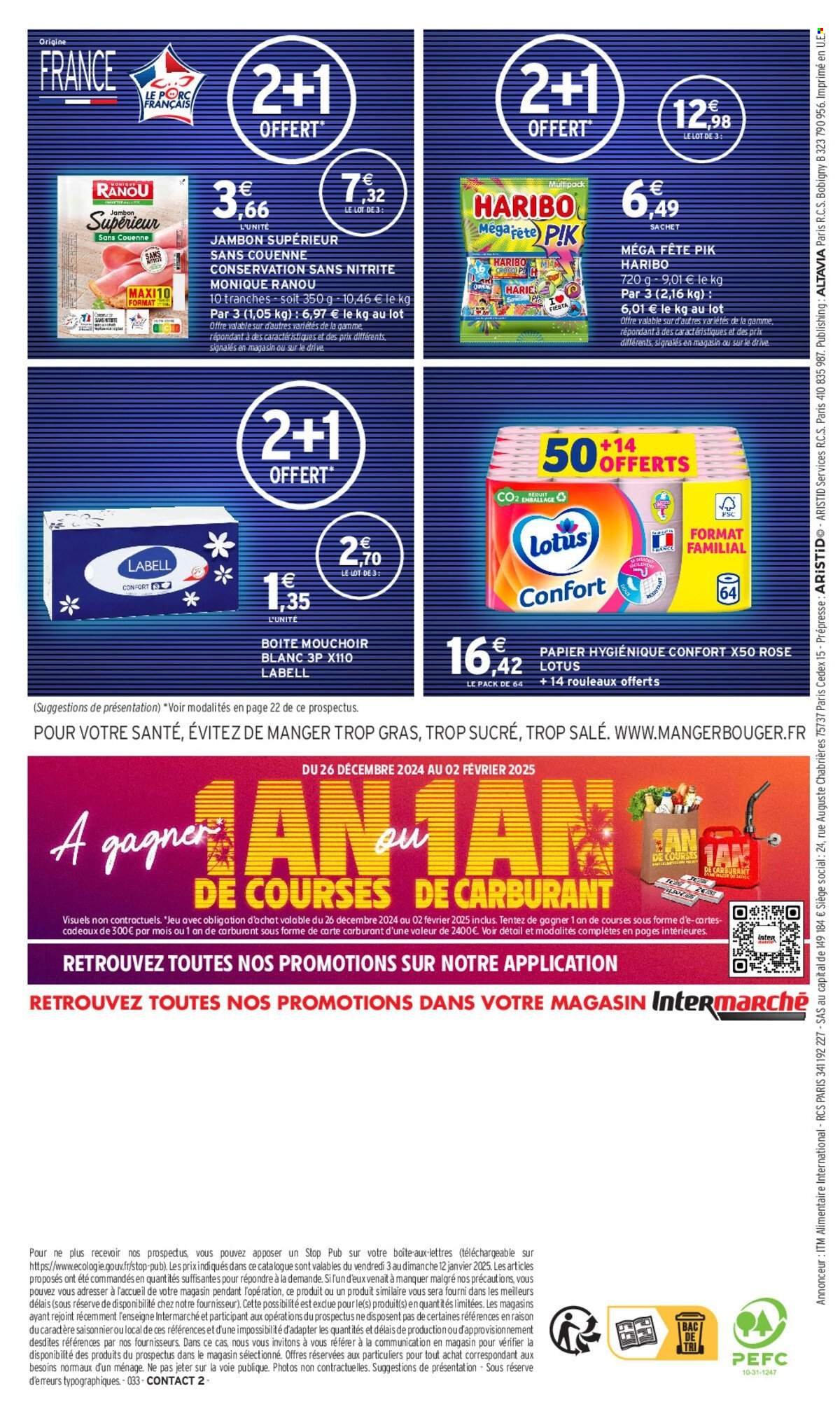 Catalogue Intermarché - 03/01/2025 - 12/01/2025. Page 1