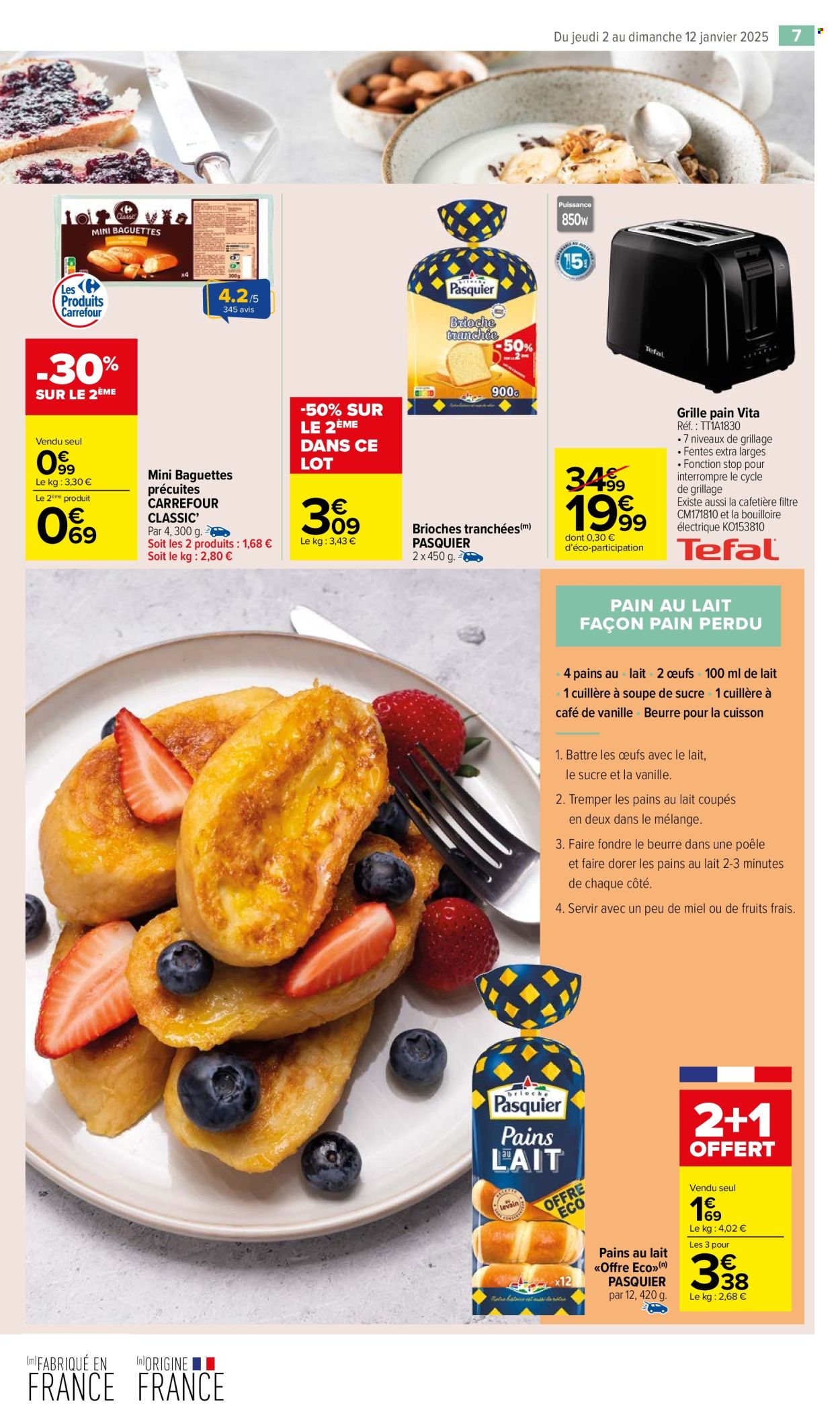 Catalogue Carrefour Market - 02/01/2025 - 12/01/2025. Page 1