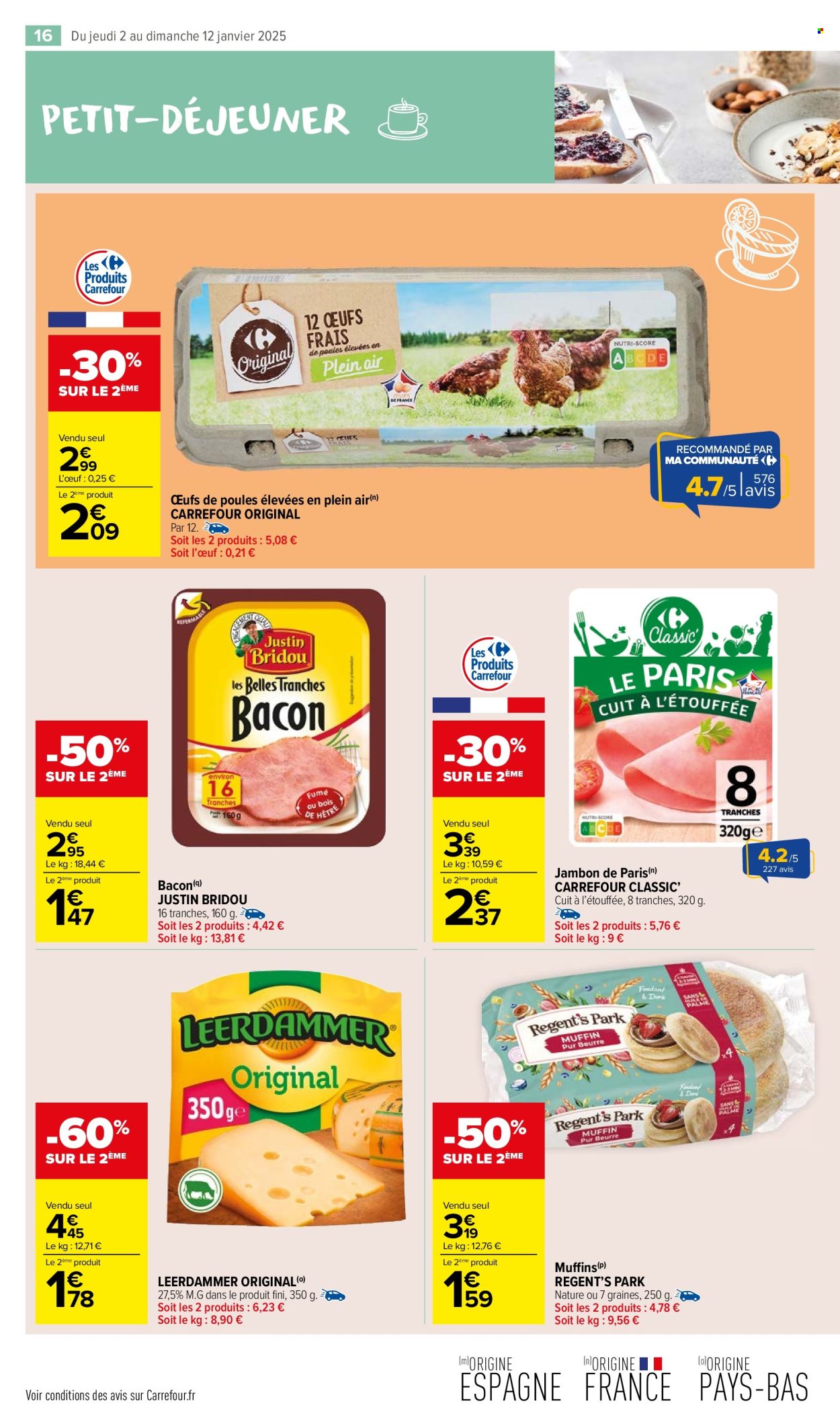 Catalogue Carrefour Market - 02/01/2025 - 12/01/2025. Page 1