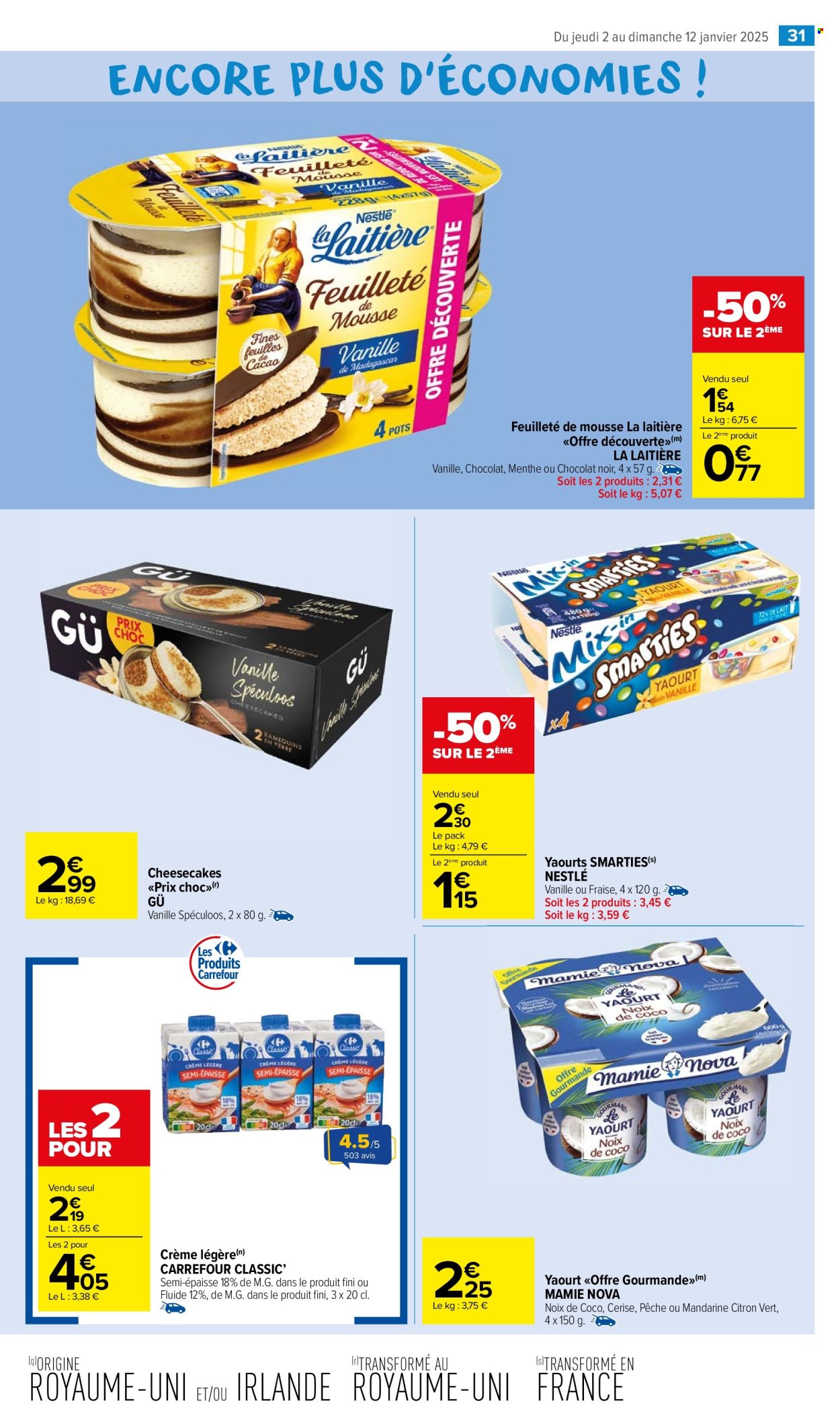 Catalogue Carrefour Market - 02/01/2025 - 12/01/2025. Page 1