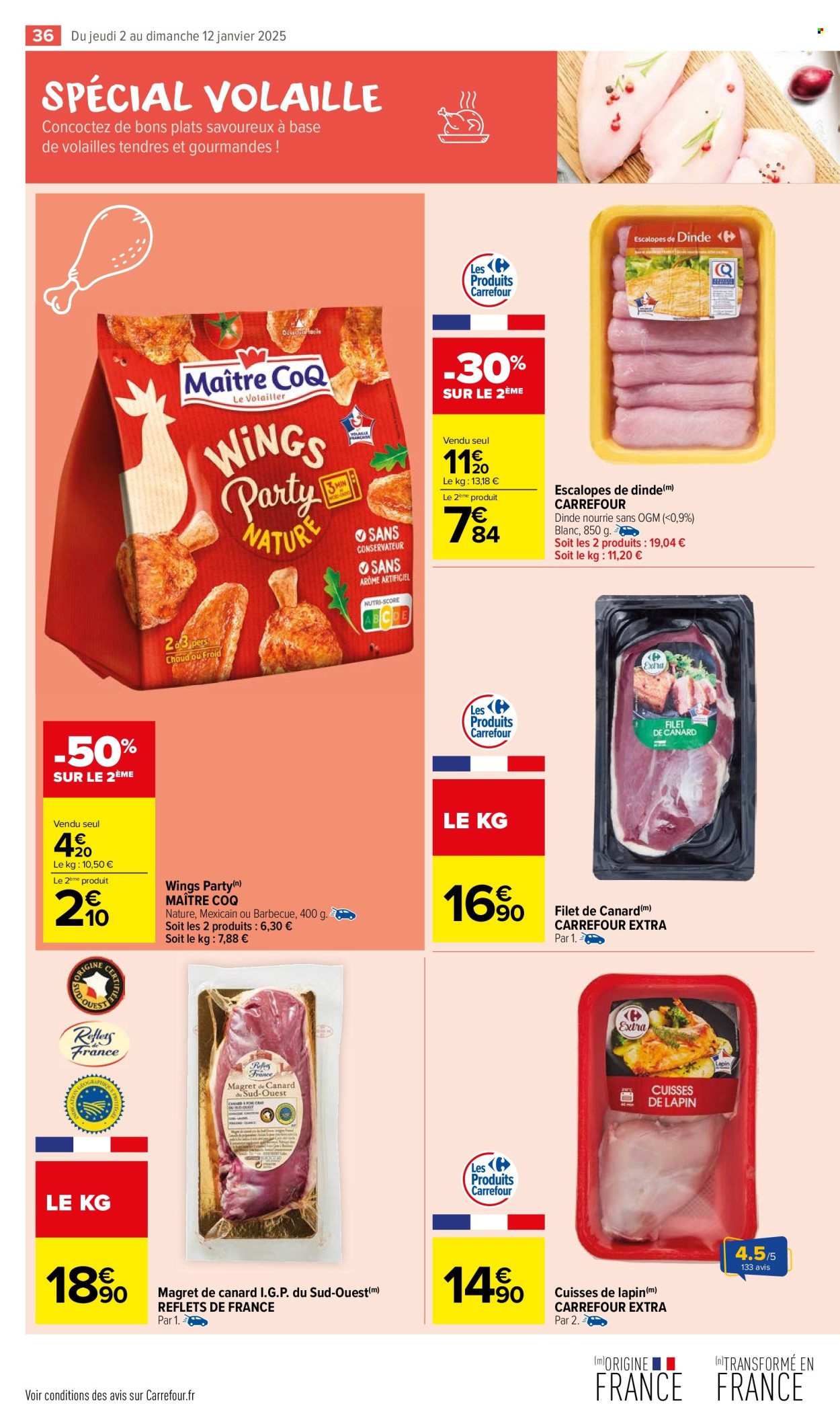 Catalogue Carrefour Market - 02/01/2025 - 12/01/2025. Page 1