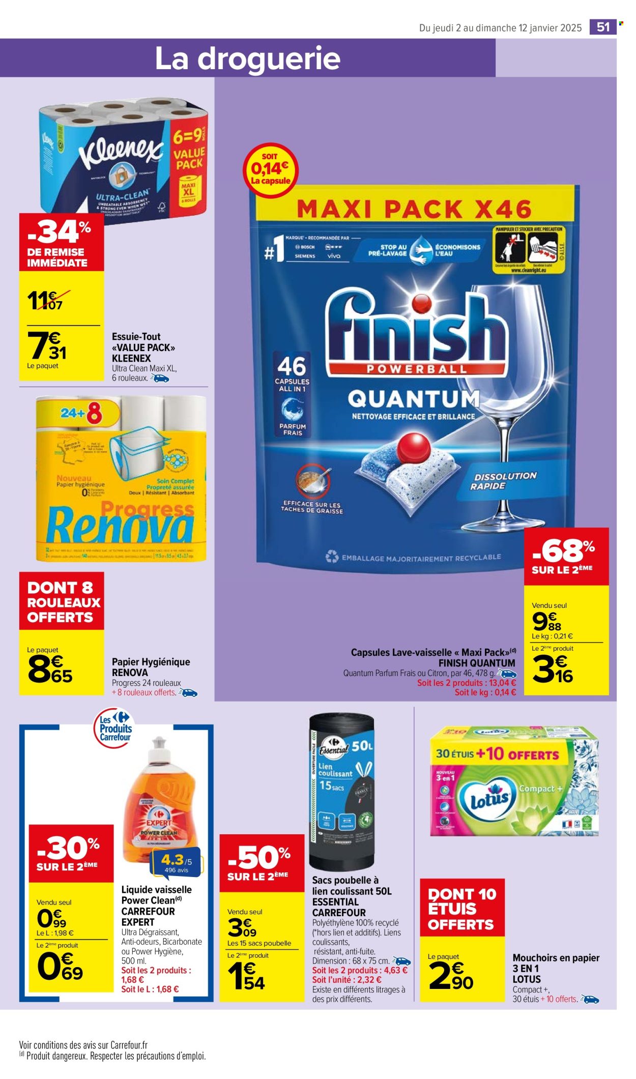 Catalogue Carrefour Market - 02/01/2025 - 12/01/2025. Page 1