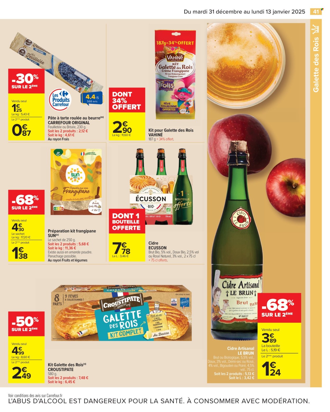 Catalogue Carrefour Hypermarchés - 31/12/2024 - 13/01/2025. Page 1