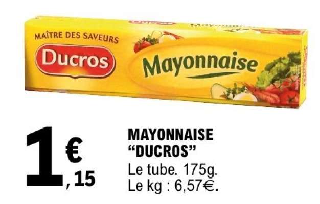 MAYONNAISE "DUCROS"