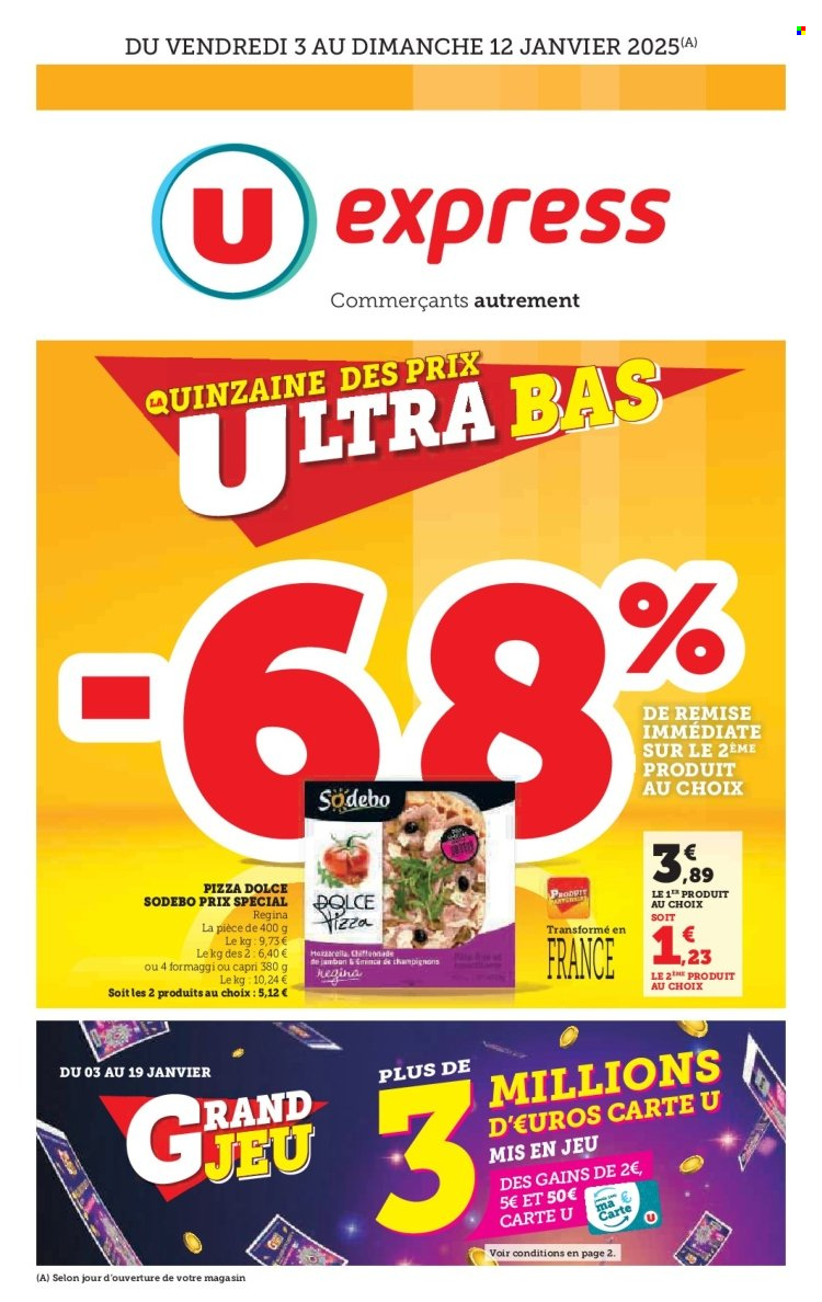 Catalogue U express - 03/01/2025 - 12/01/2025. Page 1